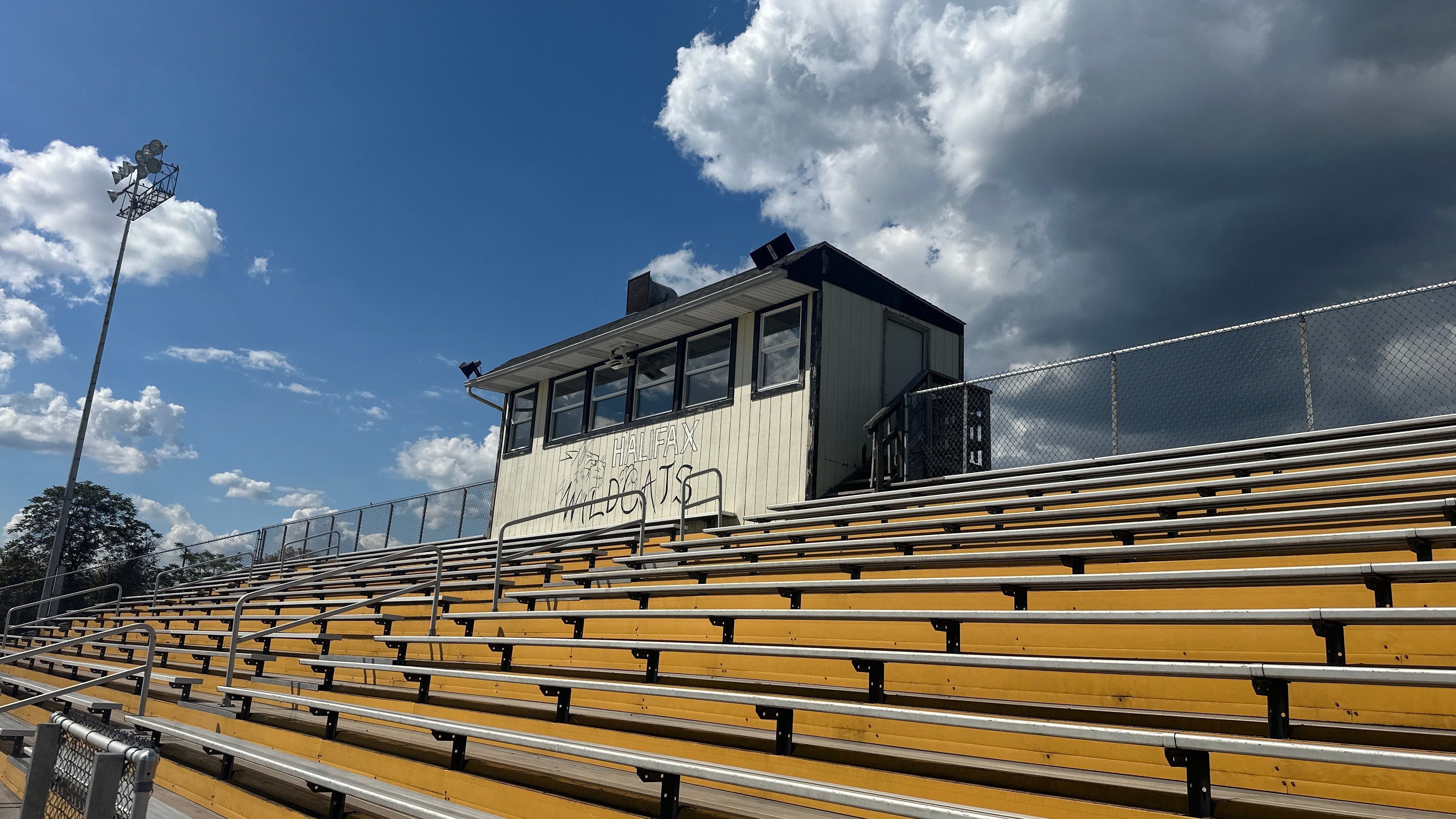 Halifax Stadium Press Box Renovation and Exterior Siding Upgrade by Esh Builders