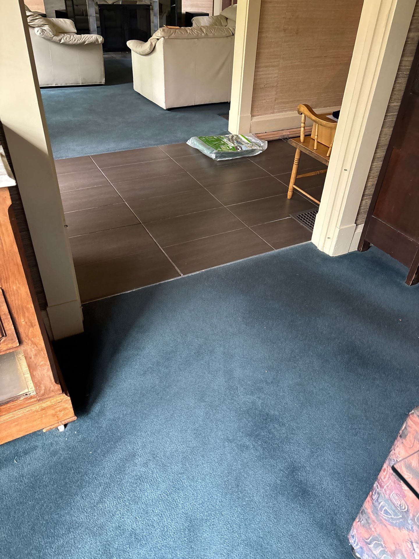 Carpet to Hardwood by Footprints Floors Kentucky