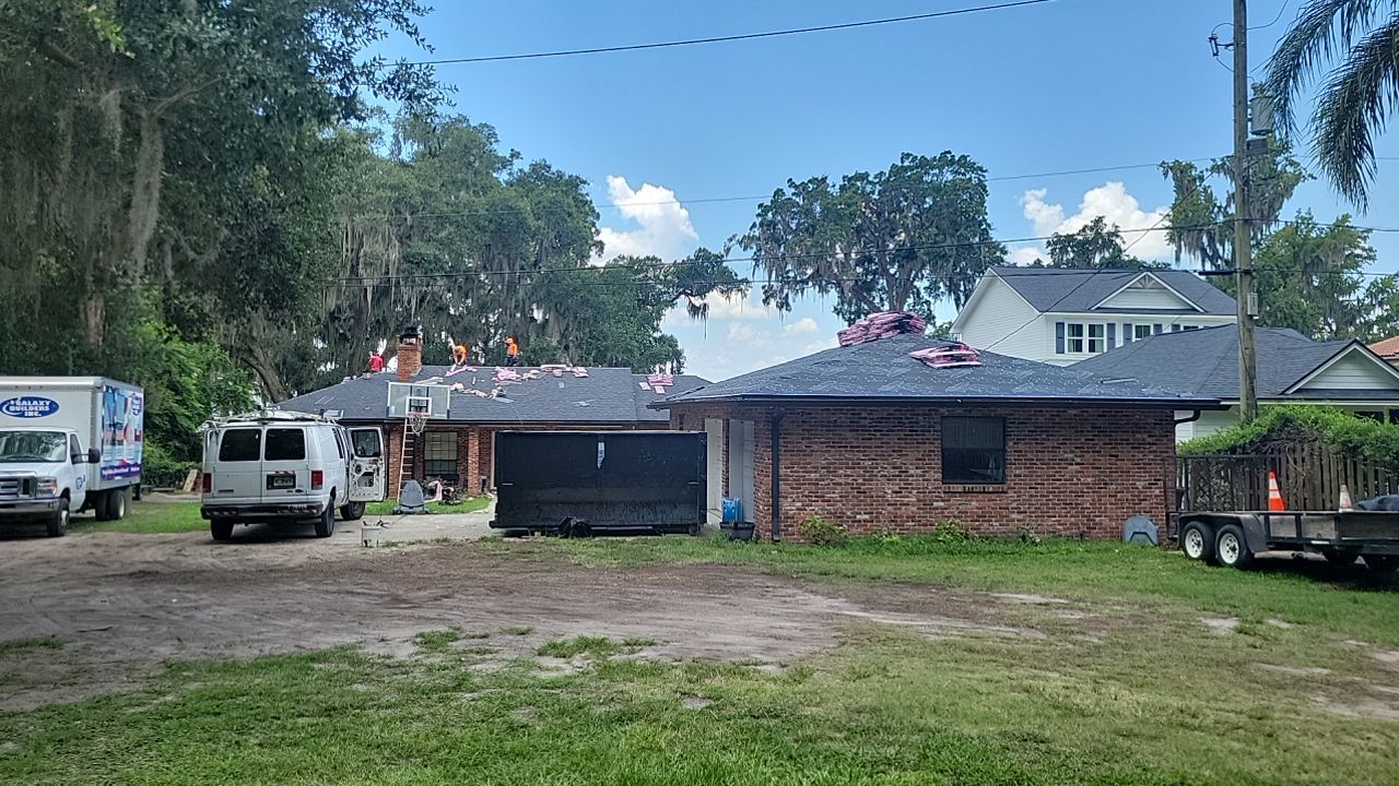 Residential Roofing Installation using Owens Corning TruDefinition Duration Shingles by Galaxy Builders, Inc.