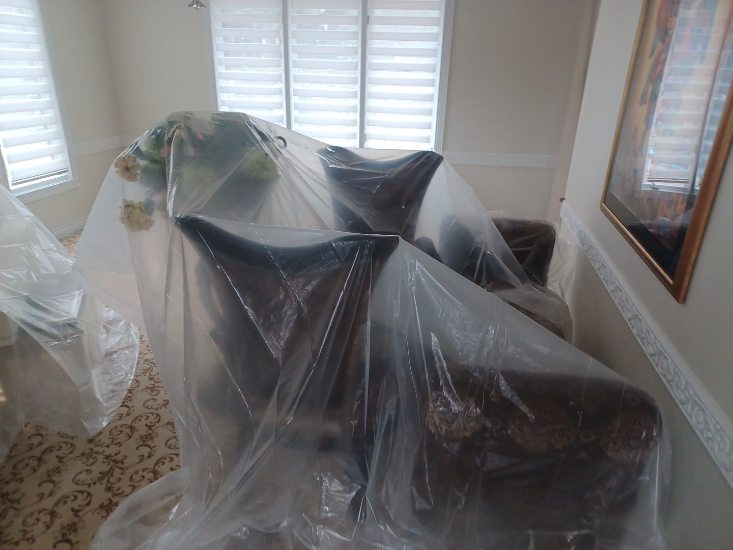 Project in West Bloomfield Township by EzDry Water Mitigation & Property Restoration