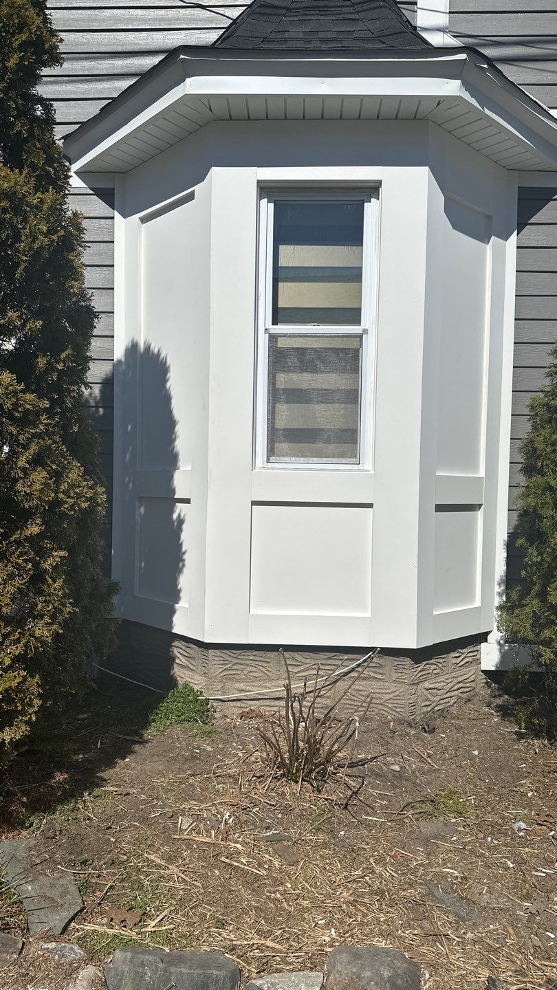 Siding Installation using Hardie Plank Aged Pewter by A Plus Exterior