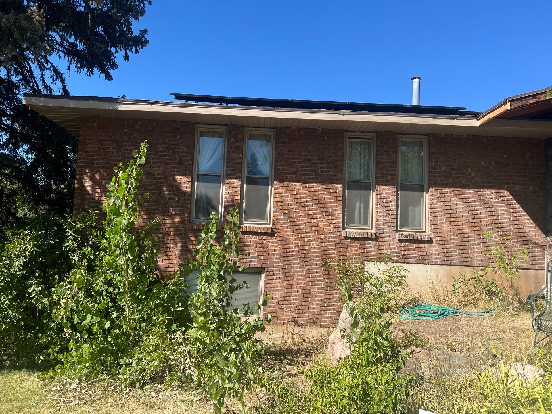 Project in South Weber by Emerald Gotcha Gutters 