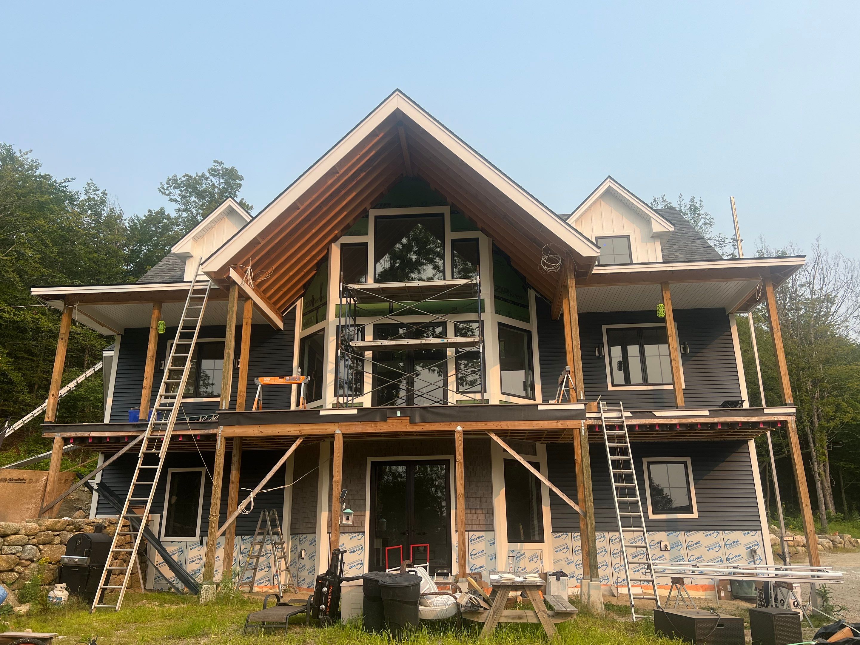 Siding Project in Antrim, NH (UPDATE) by Tall pine roofing