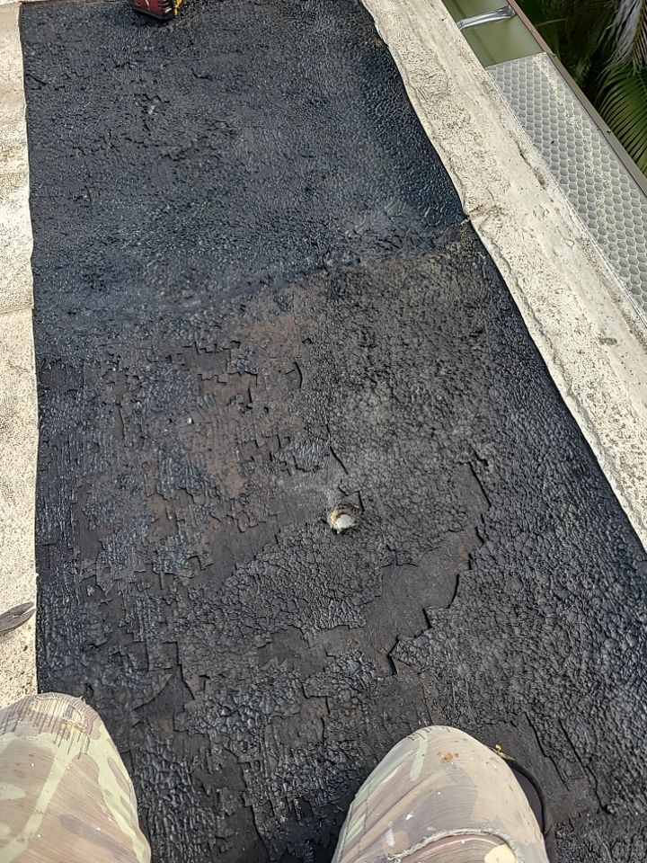 Flat Roof Repair using Certainteed Flintlastic SA Roofing System by Aastro Roofing