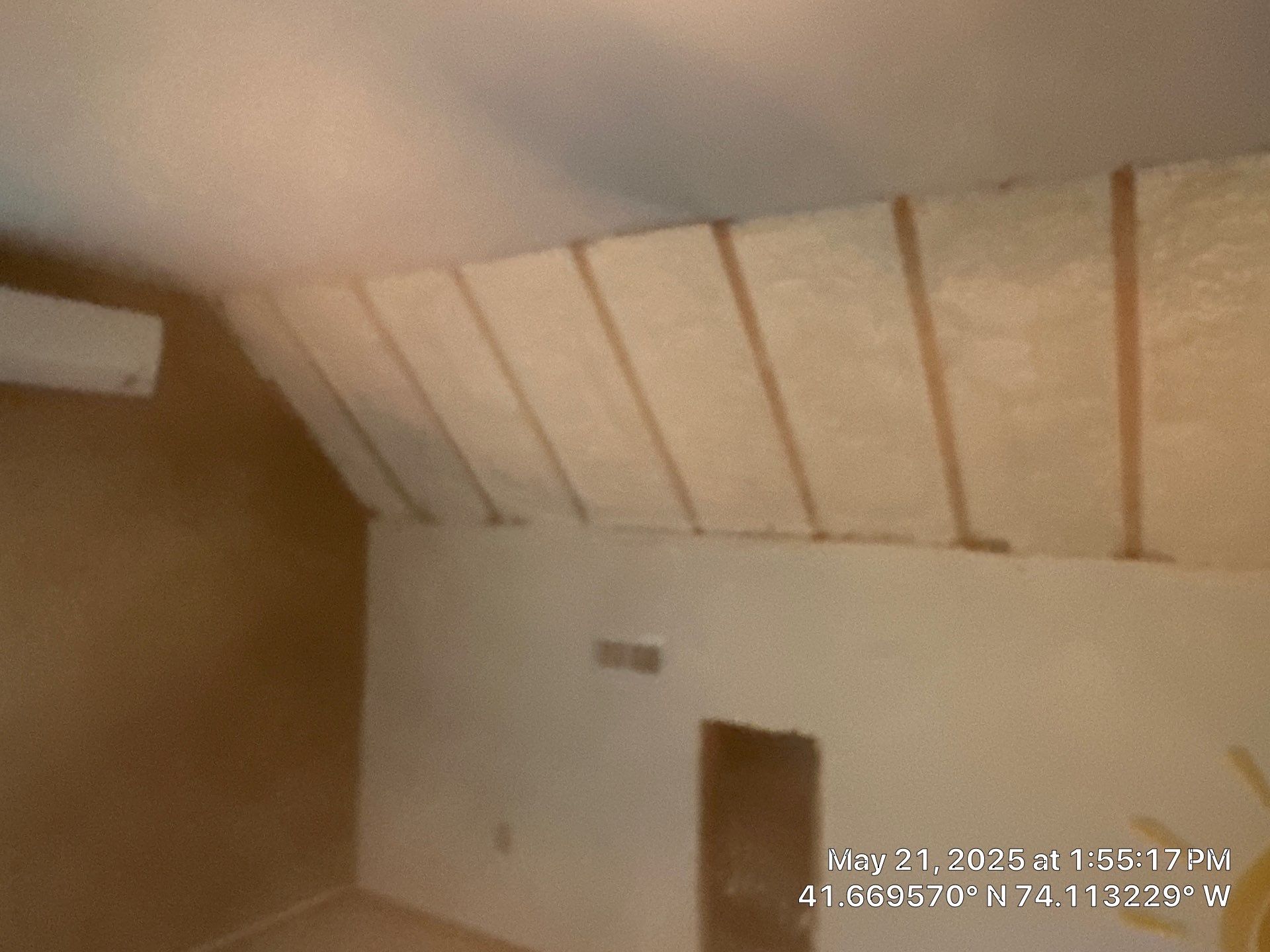 Attic Insulation using Closed Cell Spray Foam by NYS Foam & Energy