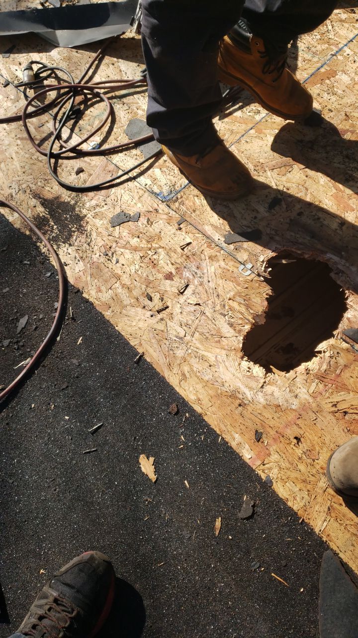 Burke Certainteed Landmark Pro MD Colonial Slate New Roof Installation by RM Banning, Inc.