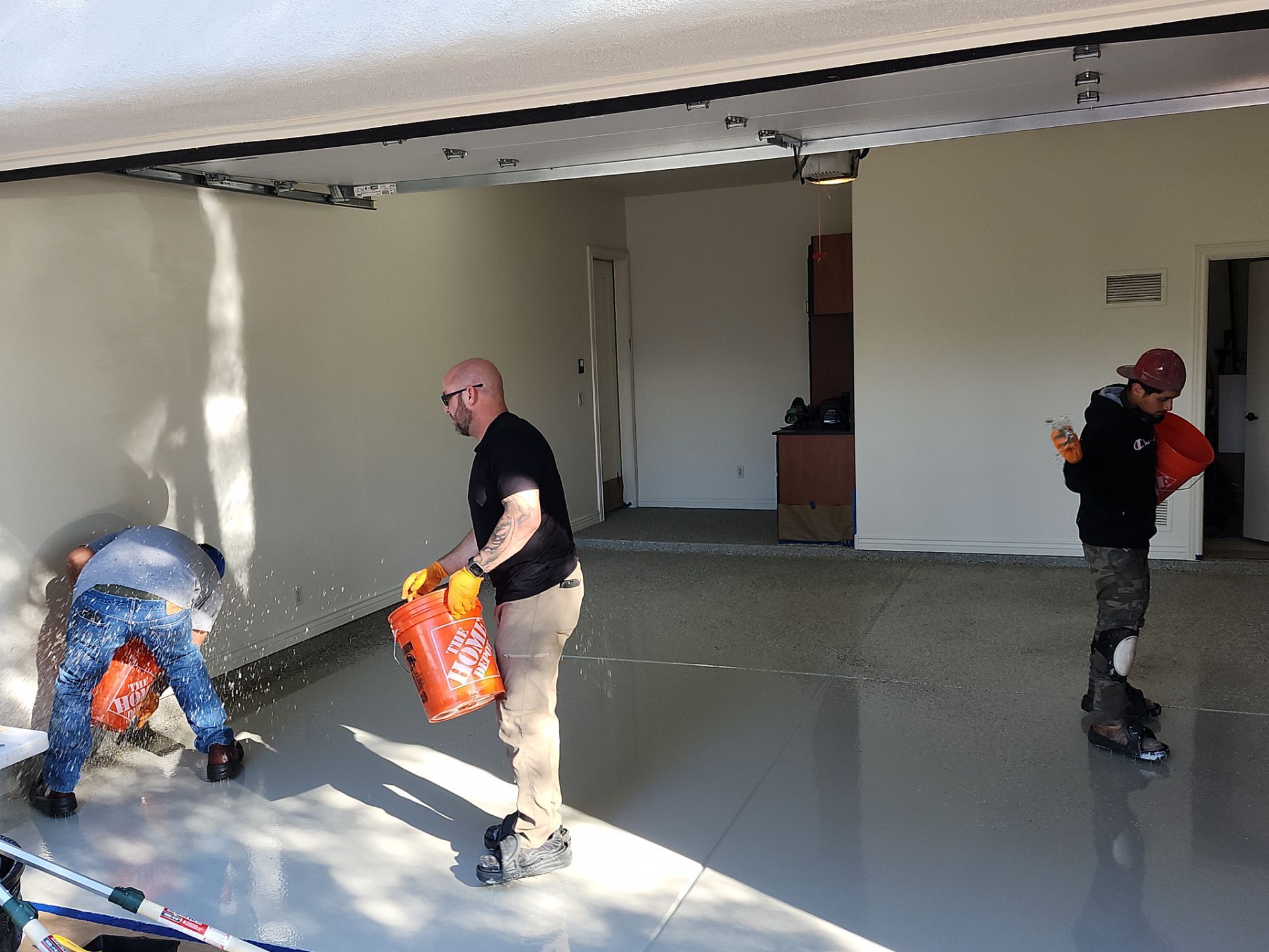 Garage Floor Epoxy - Scottsdale by Crash of Rhinos Painting & Garage Floors
