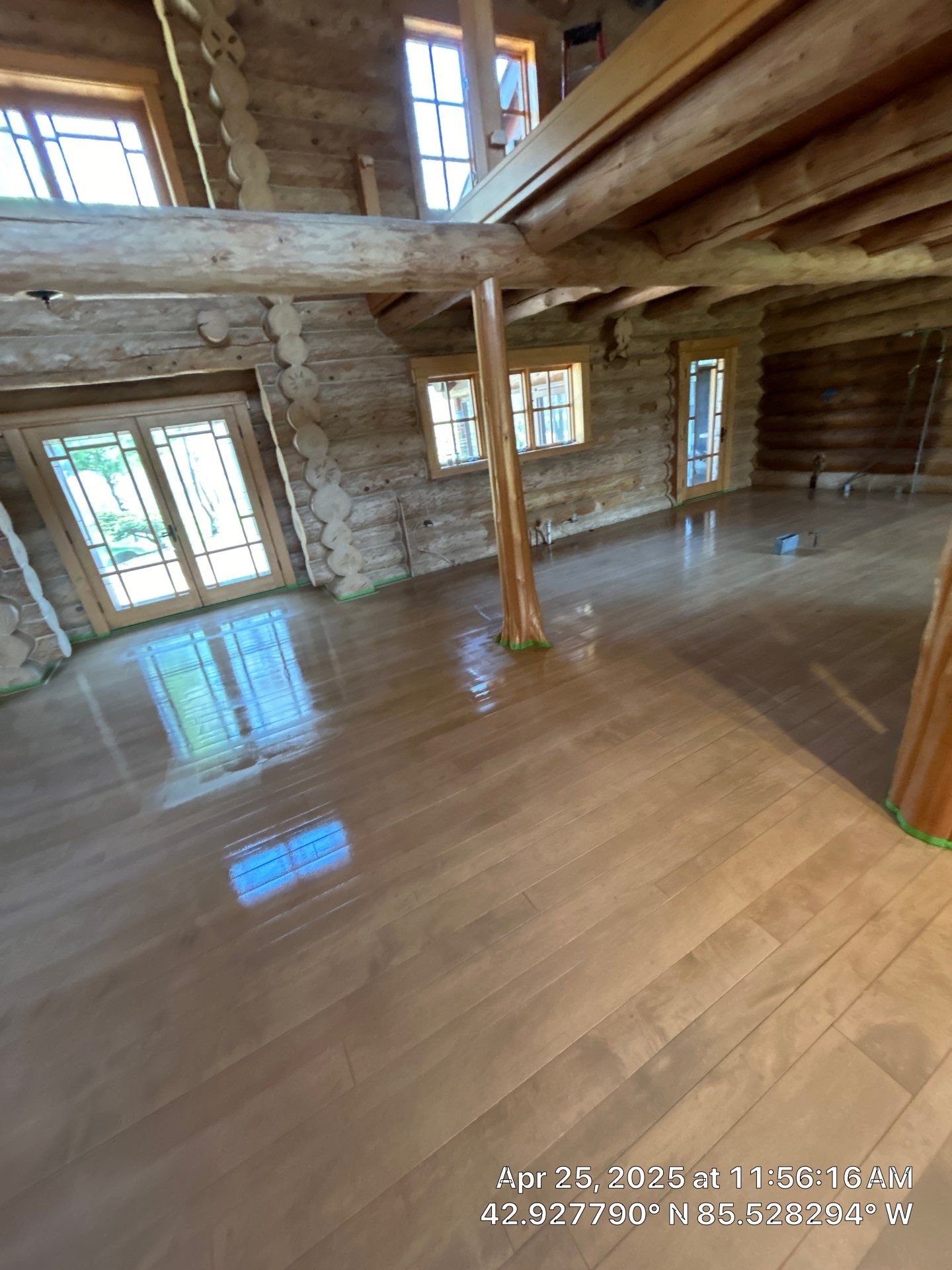 Refinish On Existing Maple by RTBaldwin Hardwood Floors