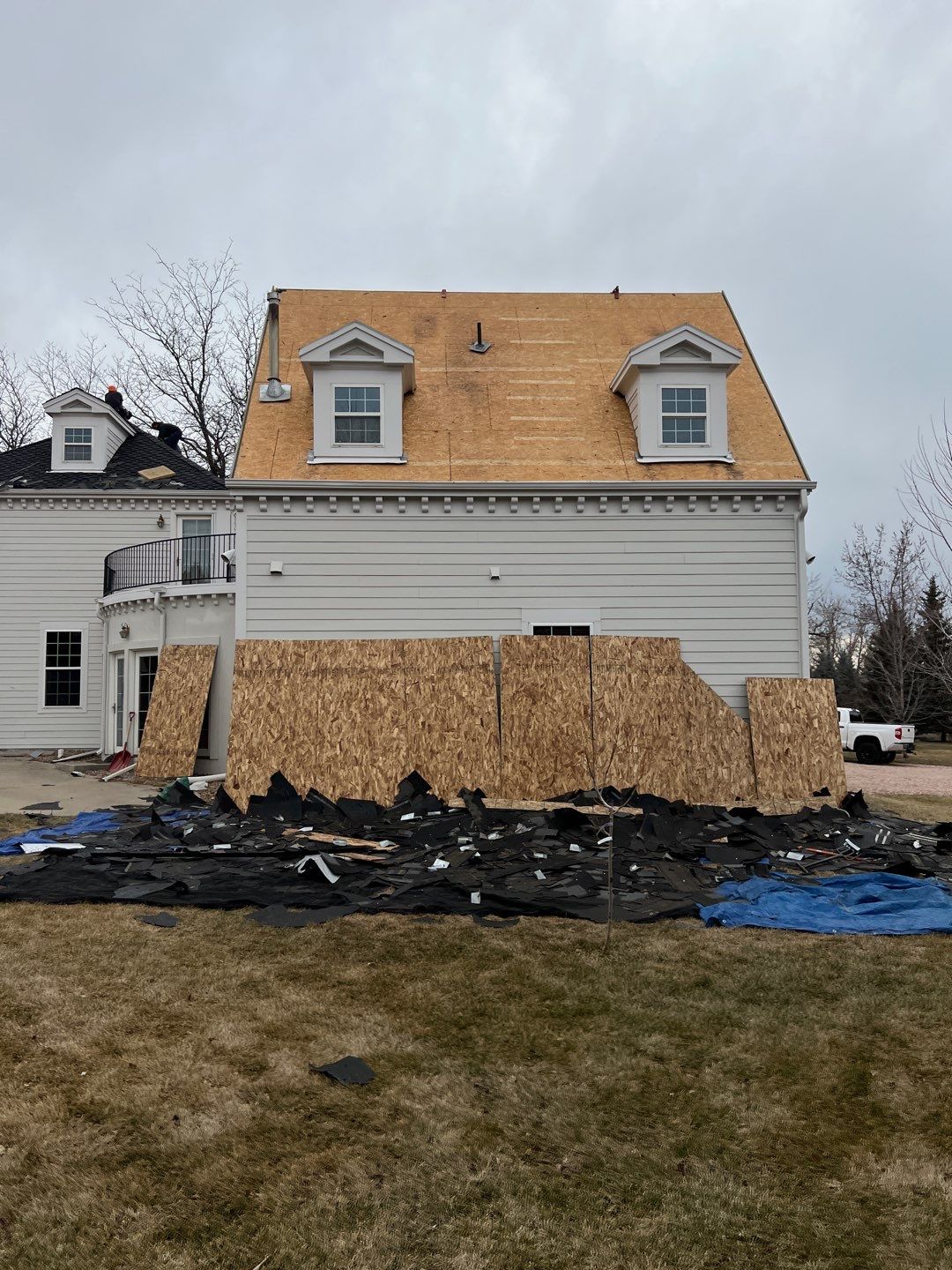 Residential Roofing Installation using CertainTeed Presidential TL - Charcoal Black by A to Z Roofing