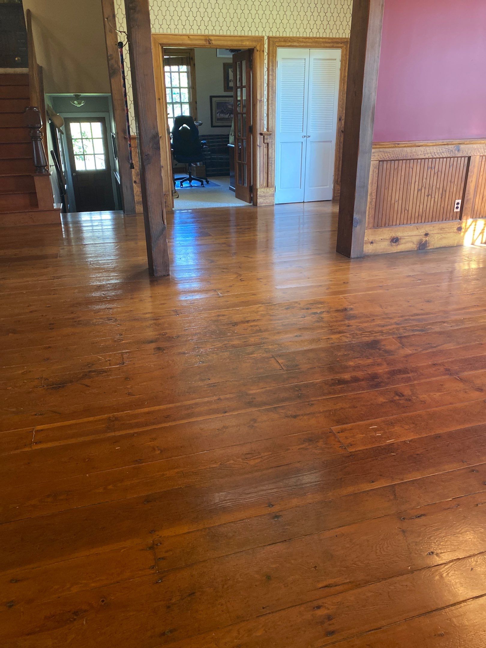 Beautiful Rustic Floor Renovation in Auburn by Footprints Floors South Sacramento