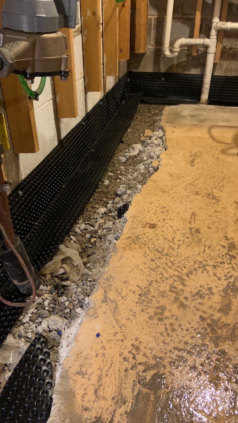 Retrofitting Drainage Board to Relieve the Pressure! by Waterproofing Northeast