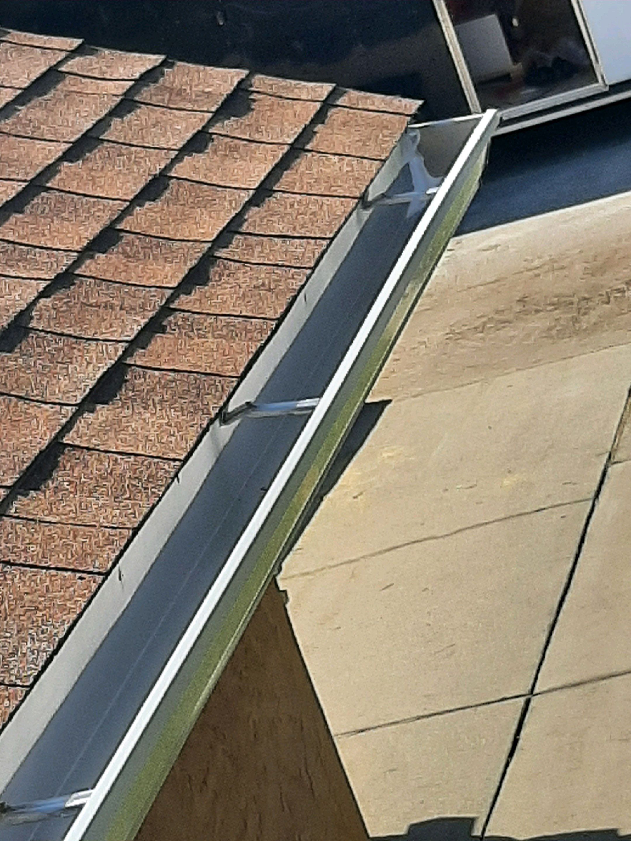 Seamless Gutter Installation using White K-Style Gutters by Gutter Professors