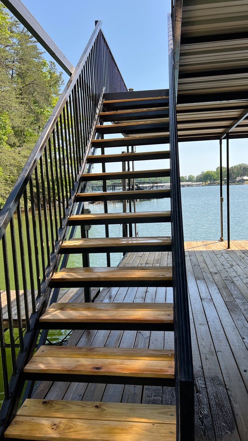 Dock using Wood Sealant by DuraSeal