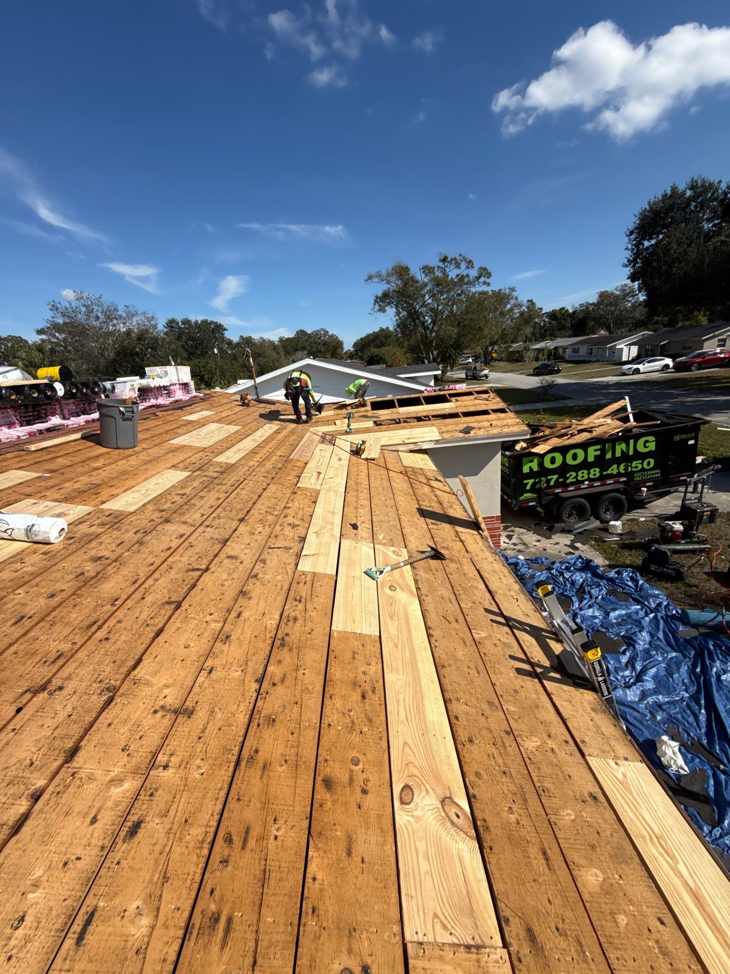 Project in St. Petersburg 33713 by Mitchell Roofing Company LLC