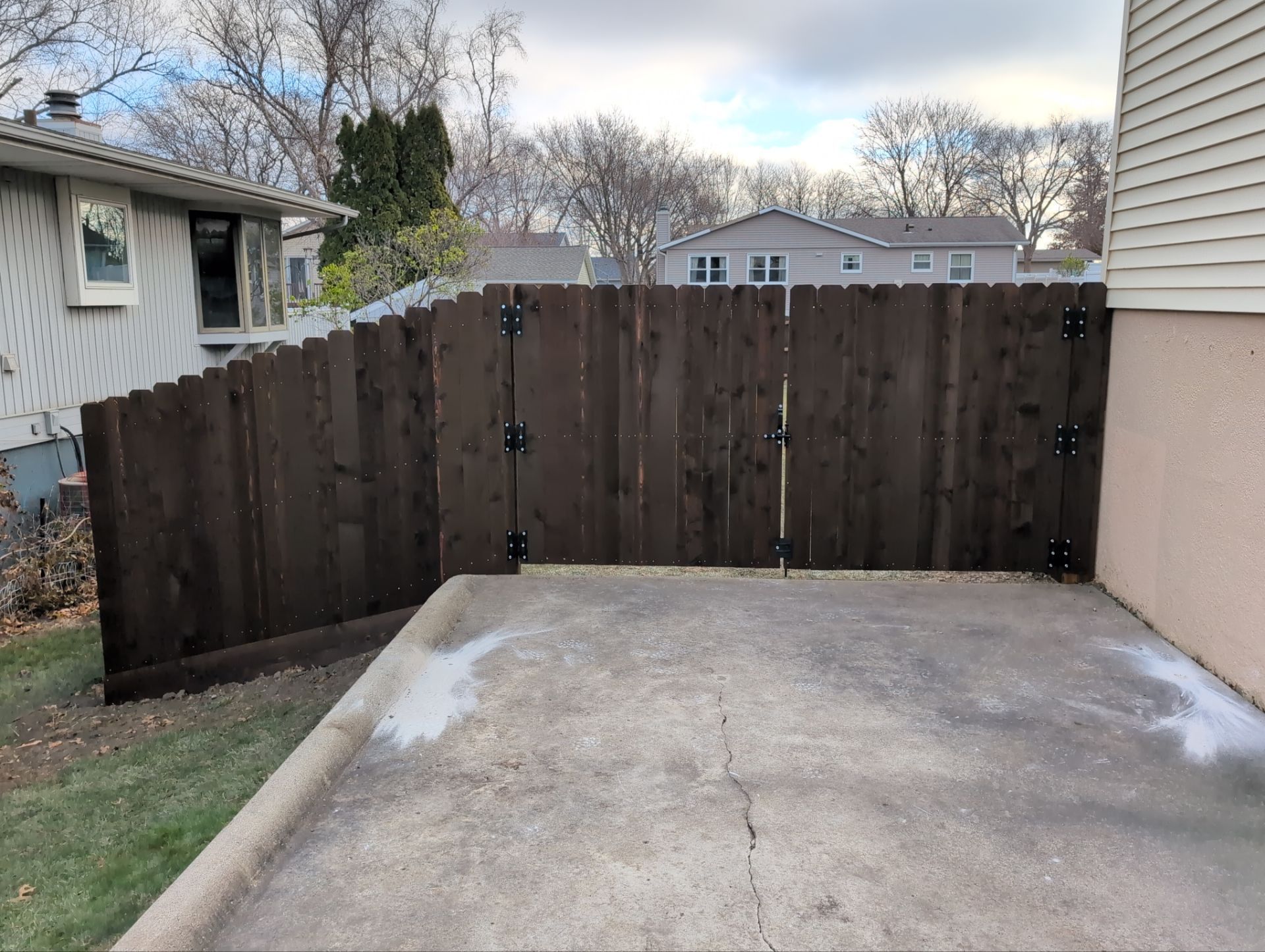 Project in Cedar Falls by Perfect Picket Fence and Stain