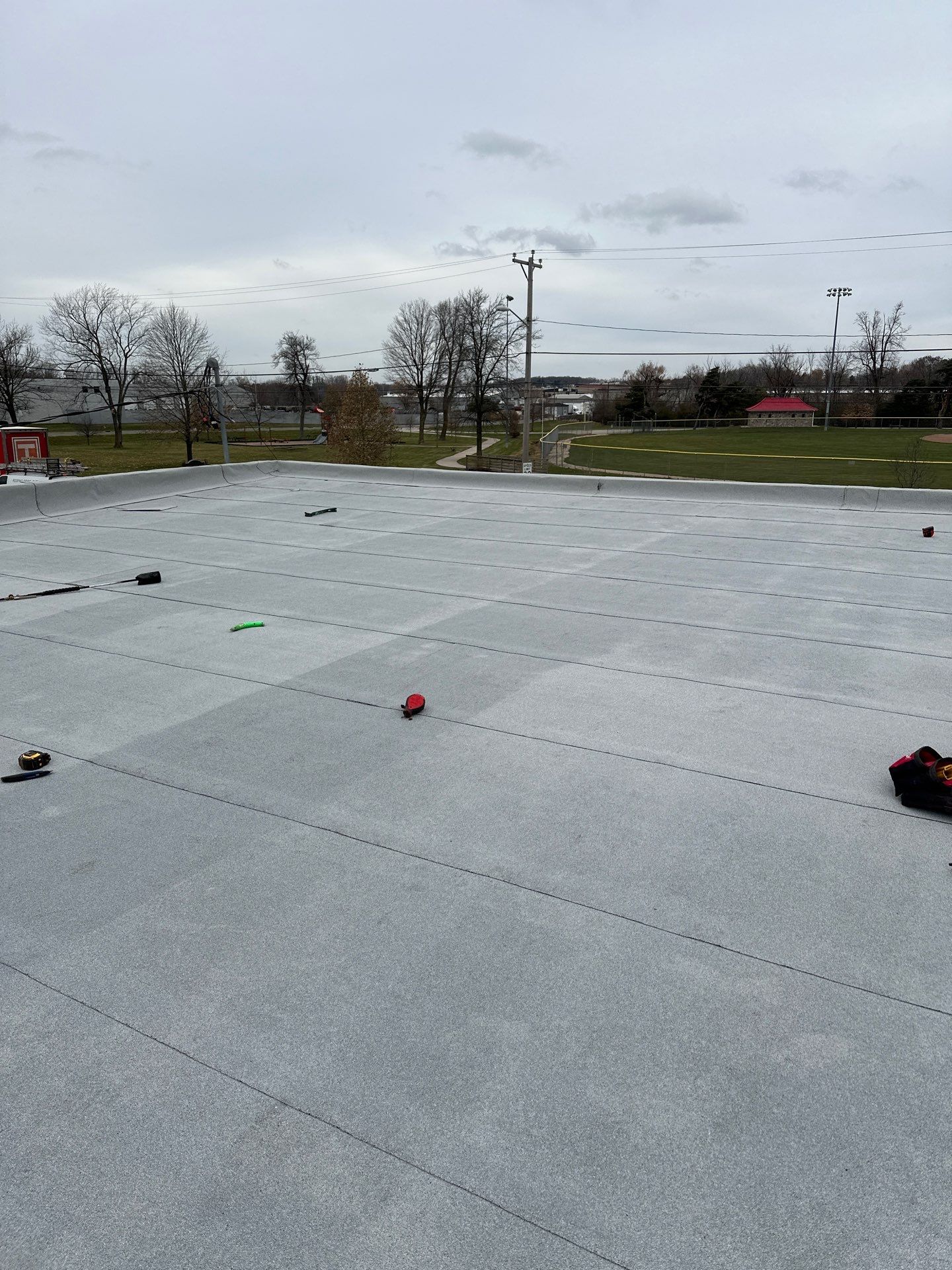 Commercial Roofing using Certainteed Flintastic Self Adhered by Stendahl Services
