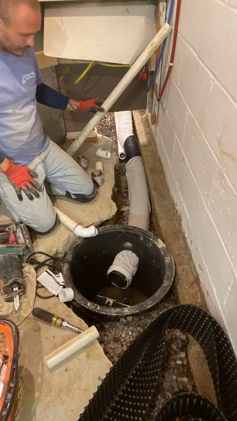 Waterproofing for our neighbor Heather by Waterproofing Northeast