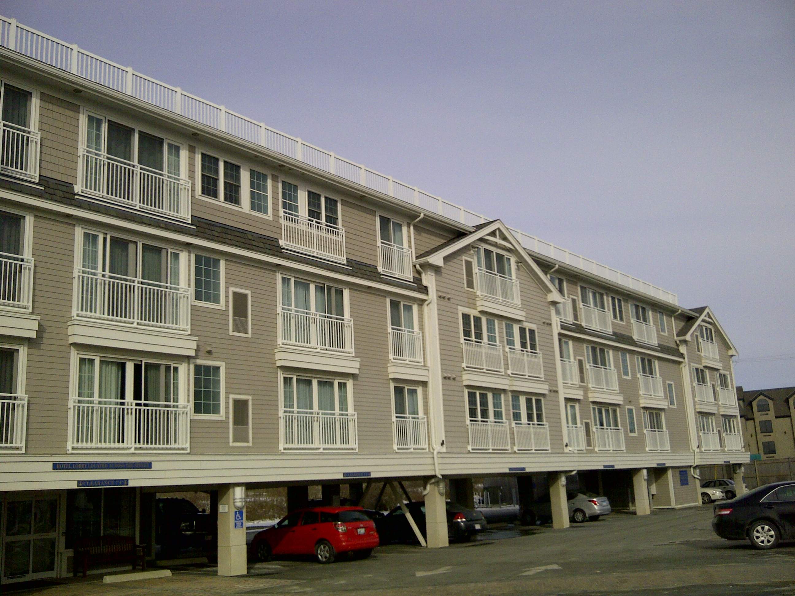 Commercial Gutters Installed on the Newport Beach Hotel and Suites-Newport, RI by Gutter Pro Enterprises
