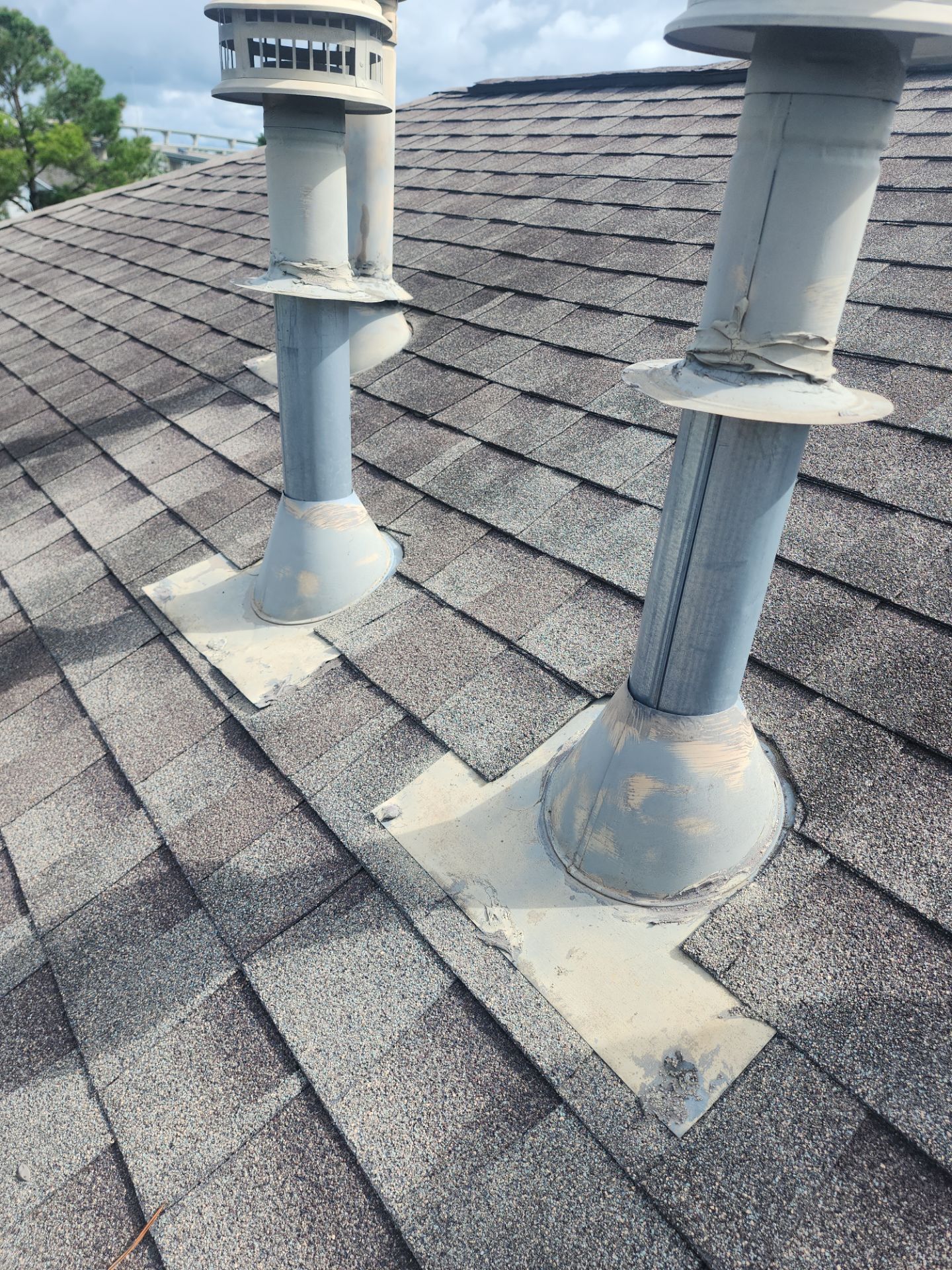 Hail Damage using Owen's Corning Duration (Lifetime) Shingles by Roof Repair Company