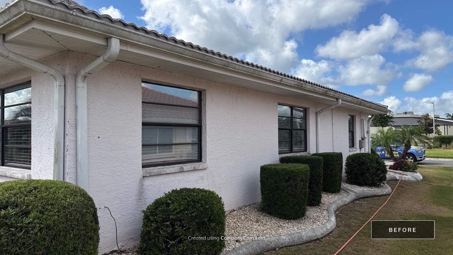 White Tile Roof Cleaning & House Wash in Fairview – Sun City Center, FL 33573 by Sunshine AquaWash