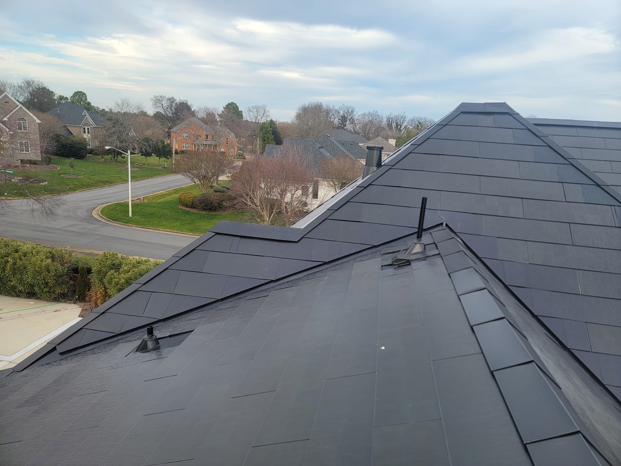 Tesla Solar Roof in Virginia Beach by American Home Contractors