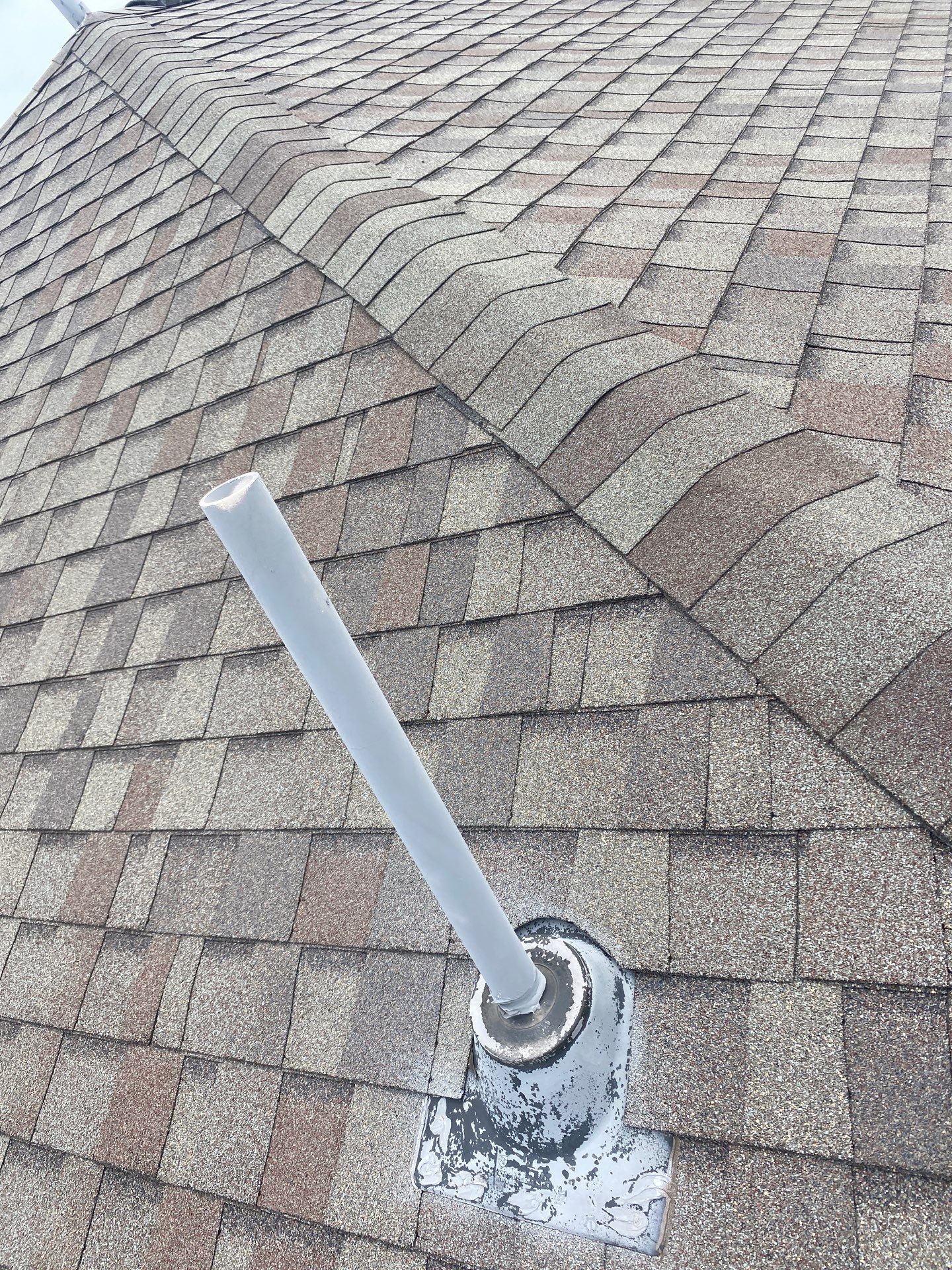 Hail Damage using Owen's Corning Duration (Lifetime) Shingles by Roof Repair Company