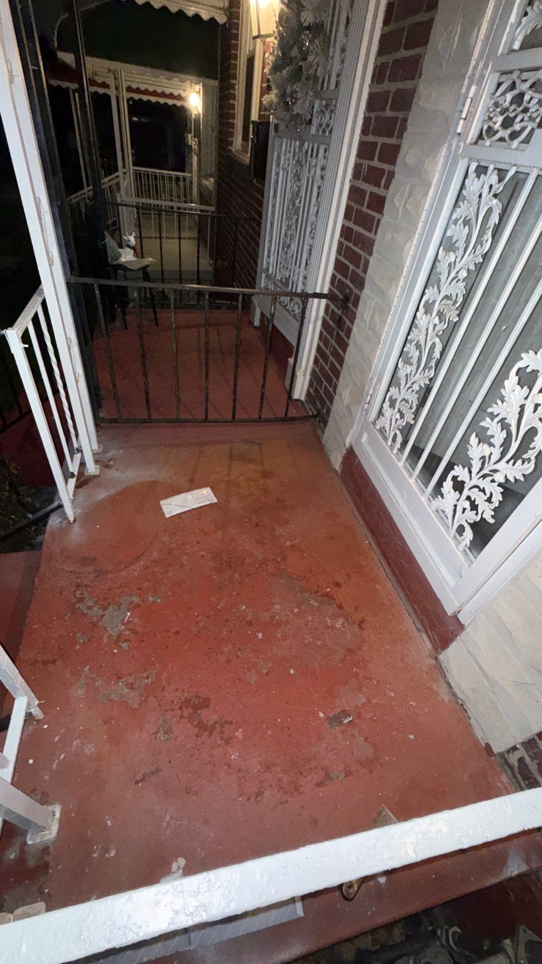 Concrete front porch painting-Baltimore) city by JpJ Service Consulting LL 