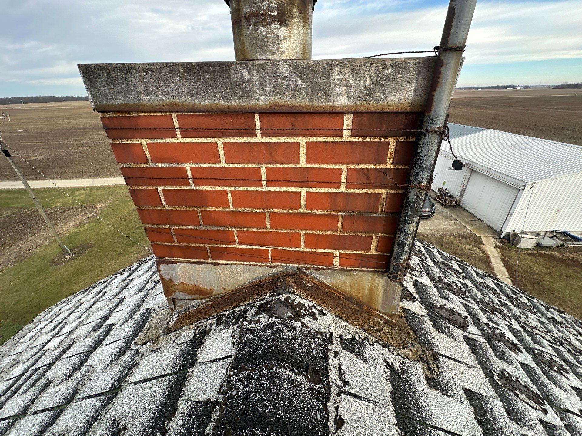 Mechanically Seamed Standing Seam Metal Roof in LaFontaine, Indiana Farmhouse Renovation by 4Ever Metal Roofing