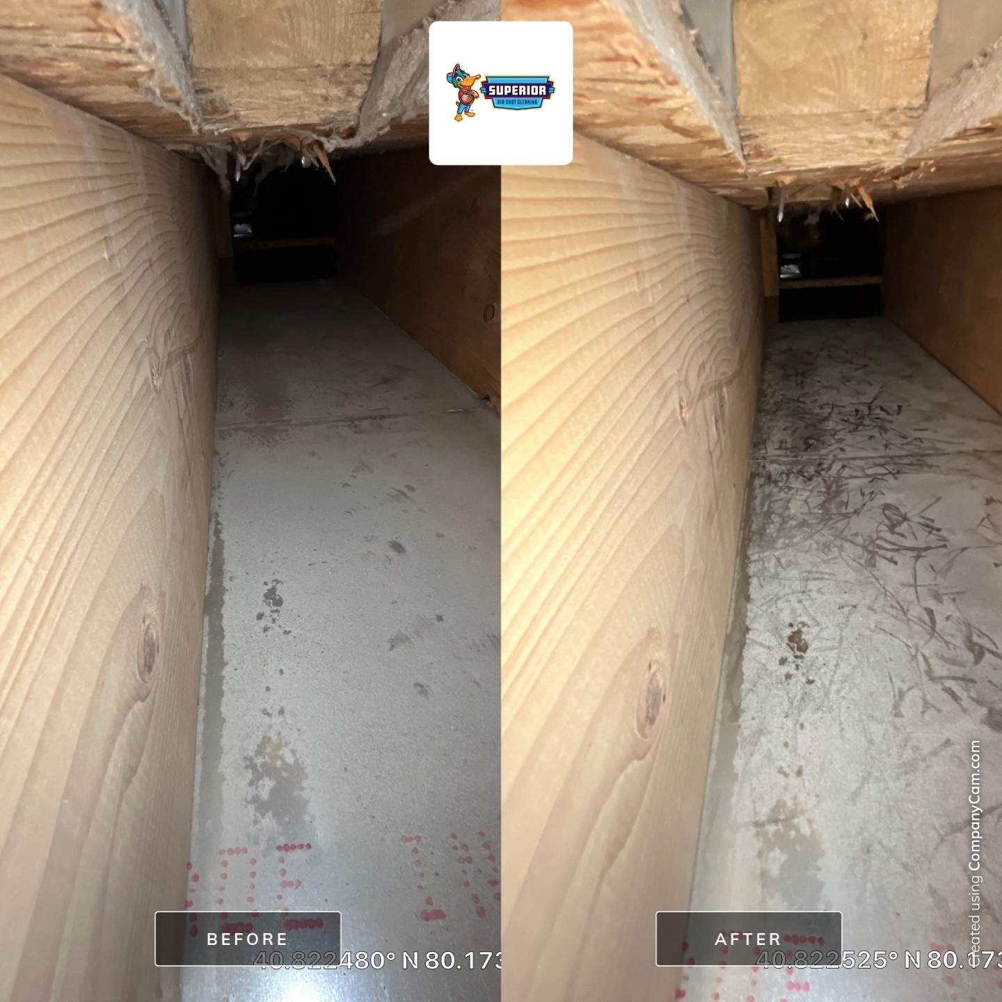 Air Duct Cleaning With a Vacuum Truck in Fombell, PA by Superior Air Duct Cleaning