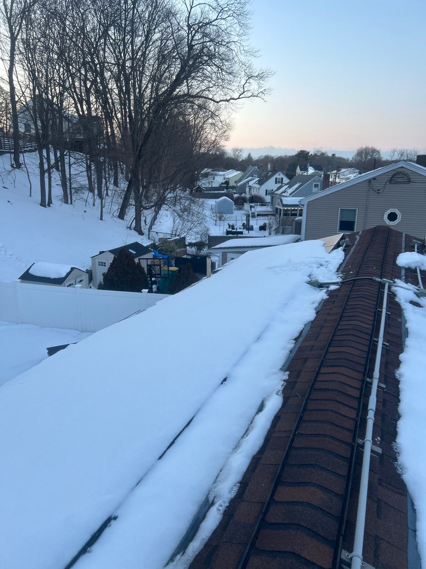 Ice Dam Removal & Snow Removal in Woburn, MA by Mighty Dog Roofing of Greater Middlesex County