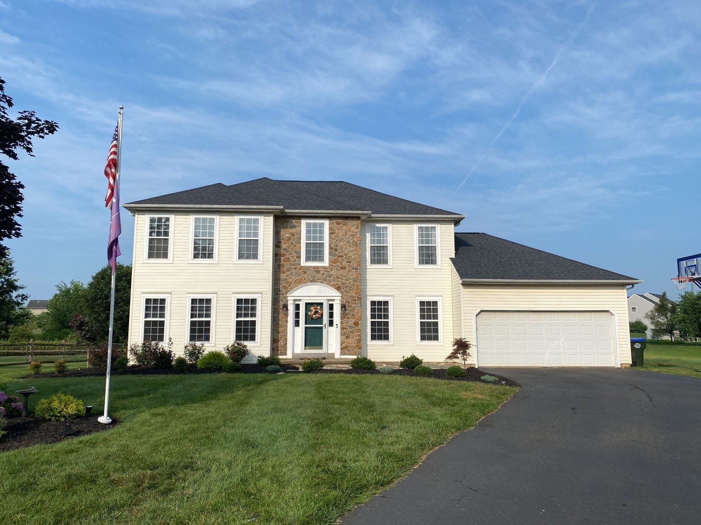 Roofing Installation using CertainTeed Landmark - Moire Black by Storm Guard of Ches-Mont PA