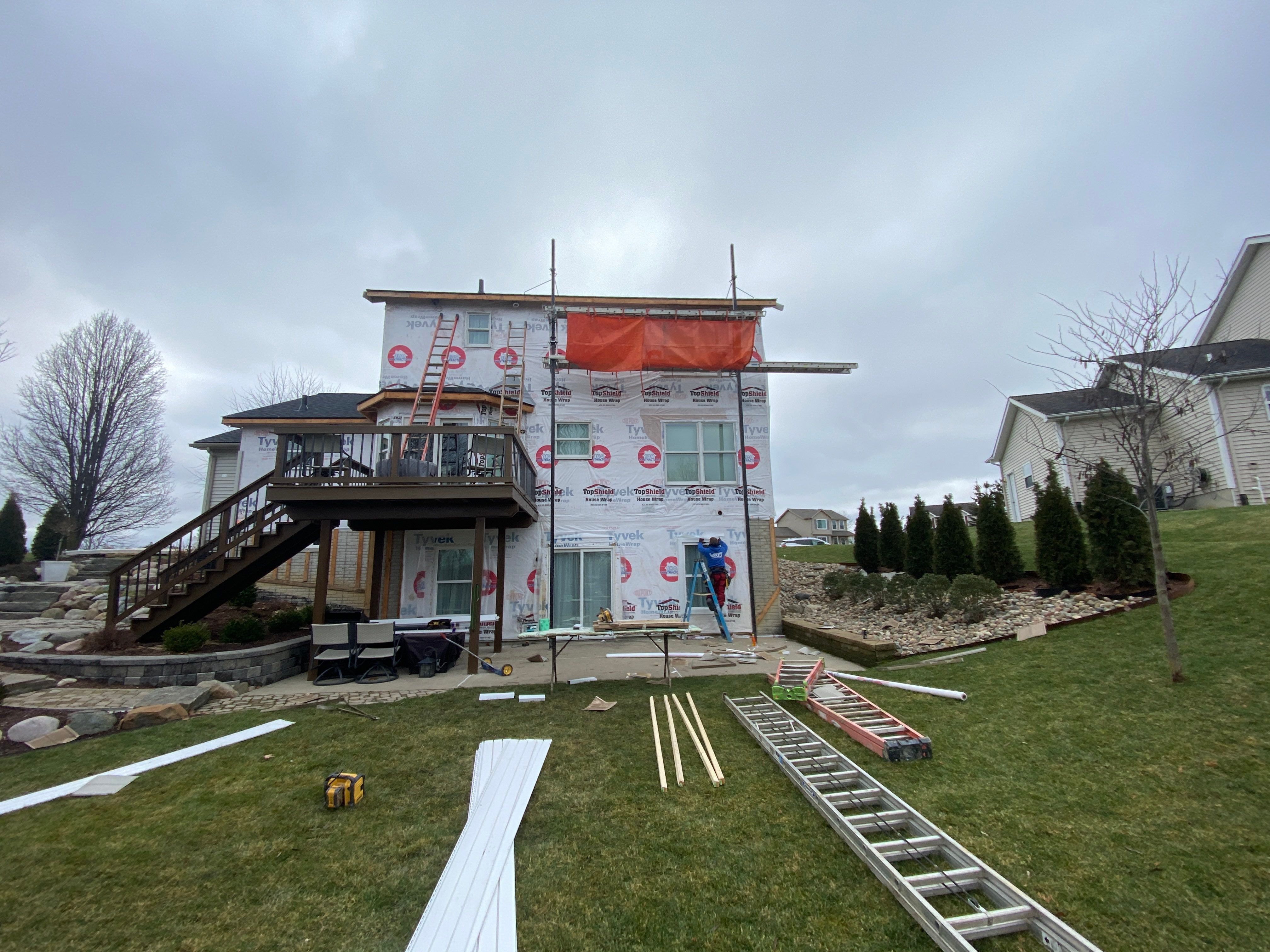 Siding Replacement using Certainteed Classic Restoration D4 by 180 Contractors