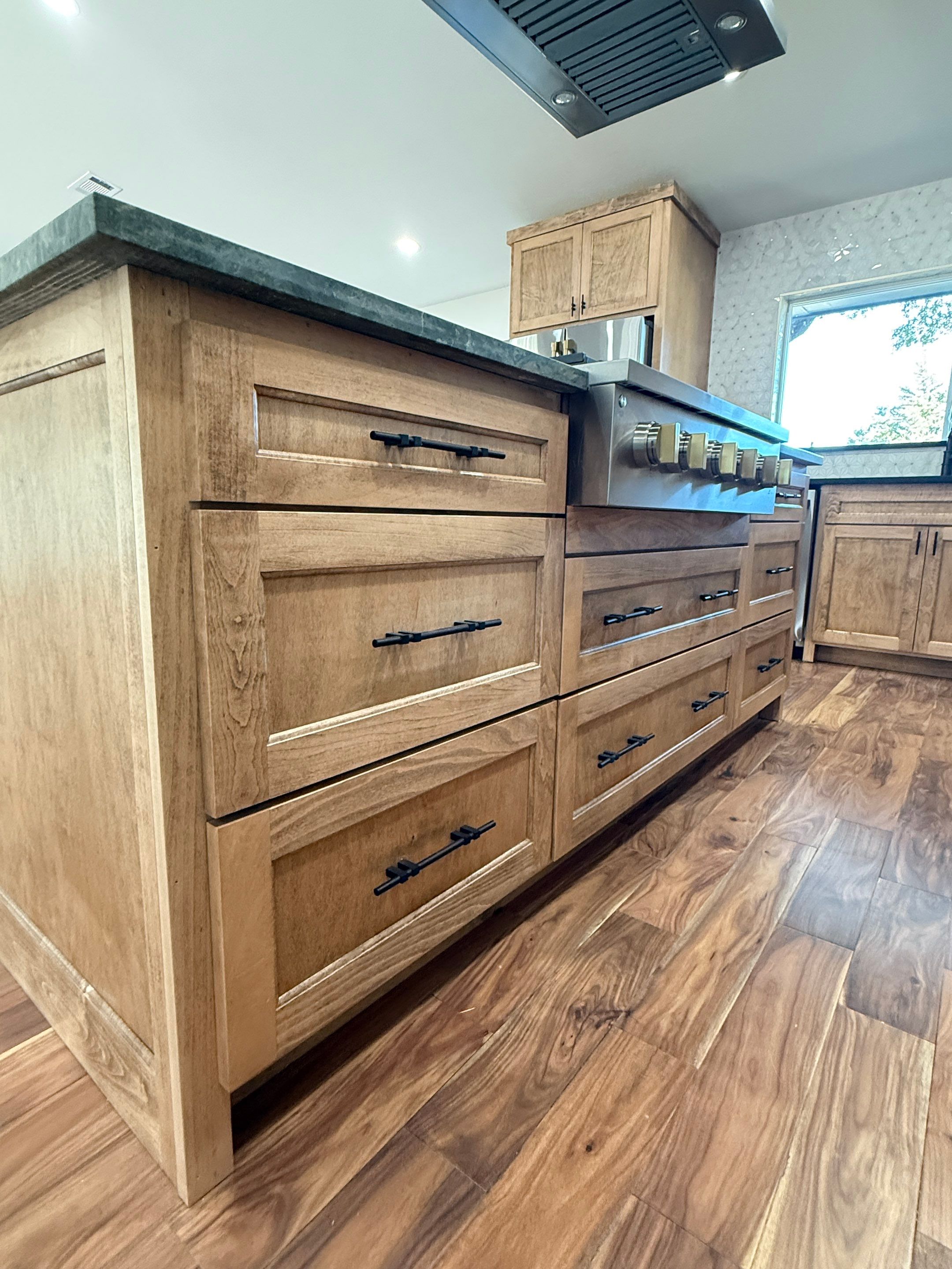 Custom Kitchen Remodel & Load Bearing Wall Removal: Dallas, TX by C3 Custom Builds