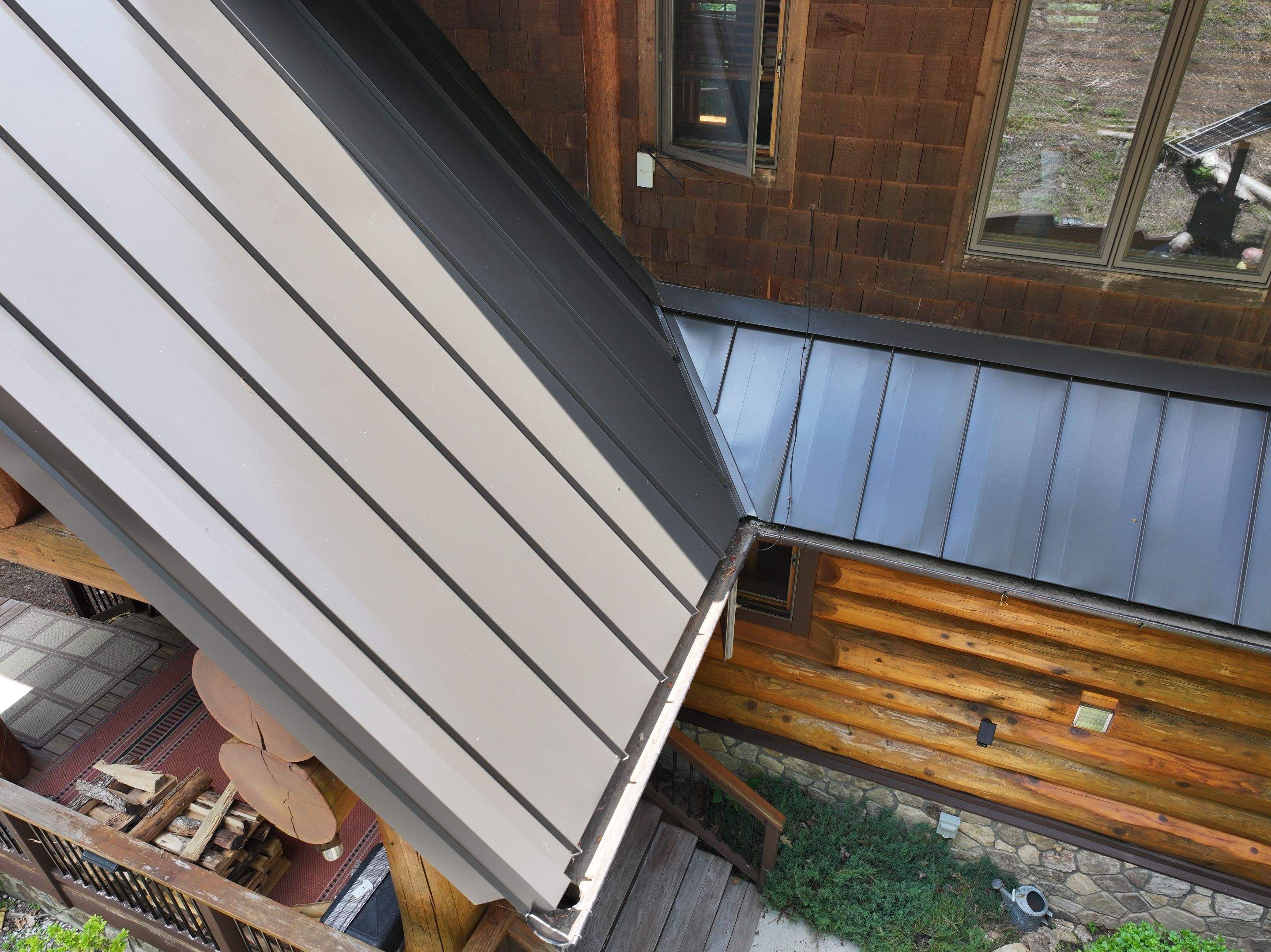 Burnished Slate Standing Seam by Omnia Roofing