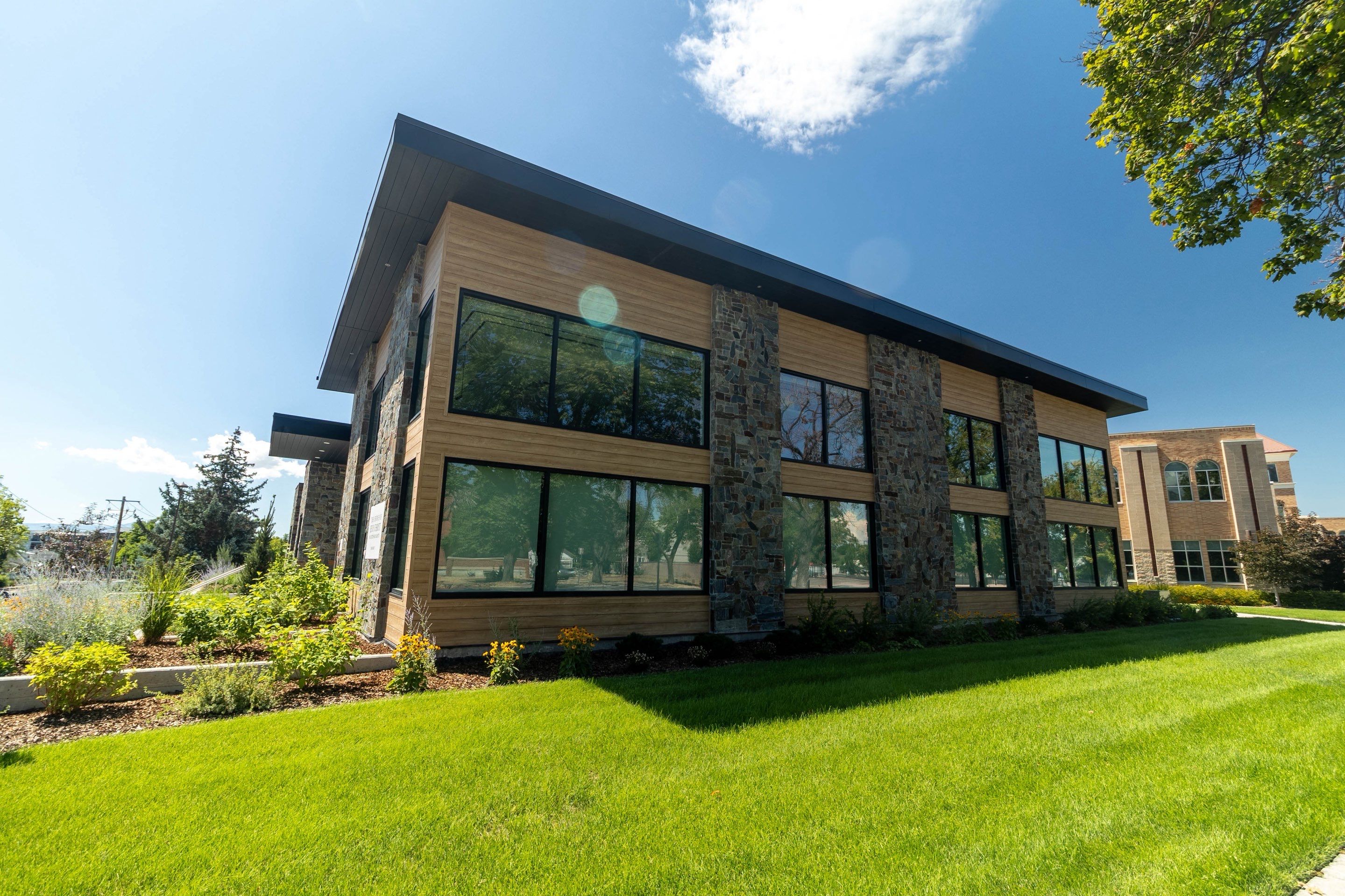 Logan High Seminary - Exterior by Garner Construction