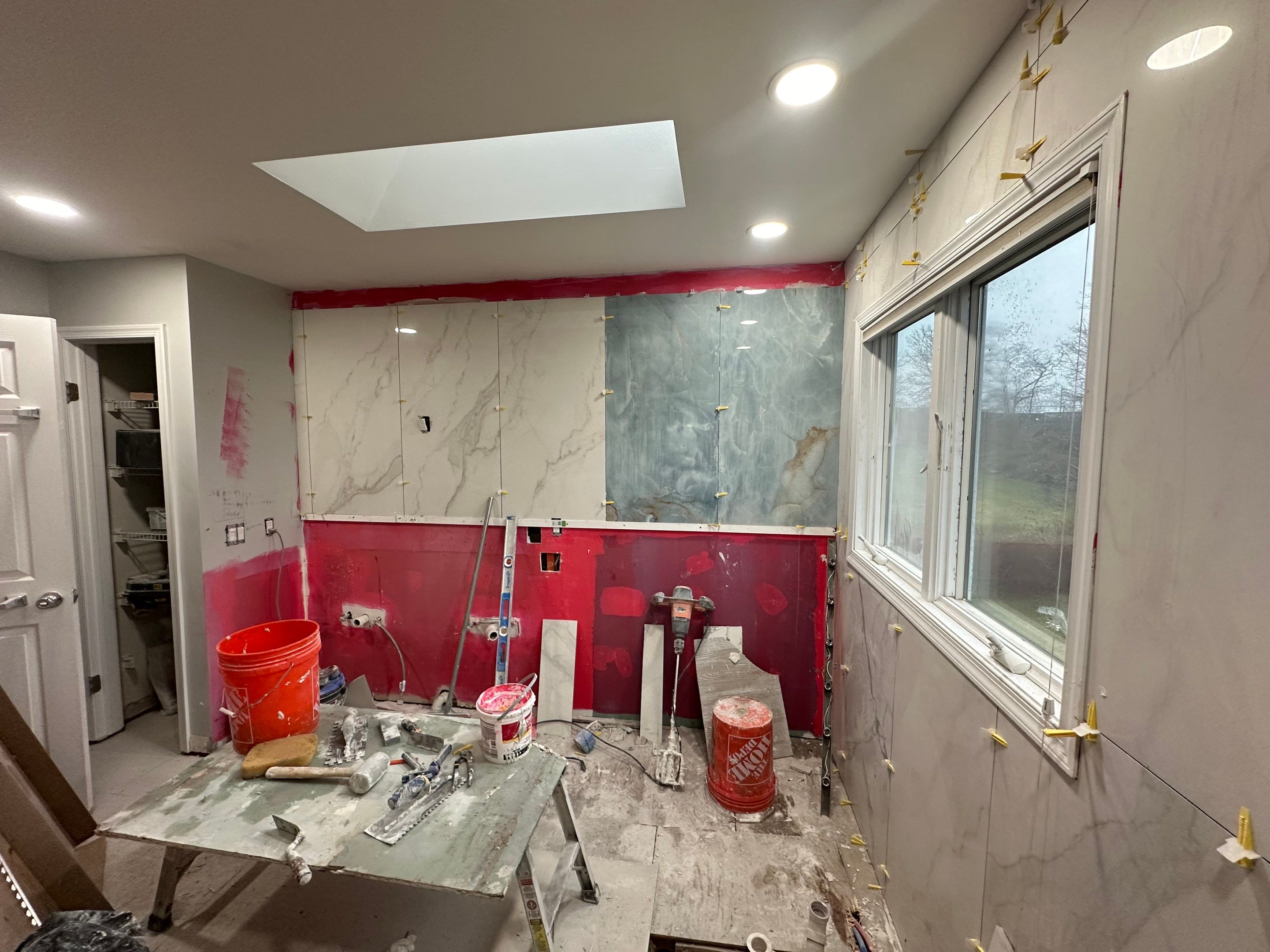 Bathroom Remodel using Tile by Home Concepts Construction