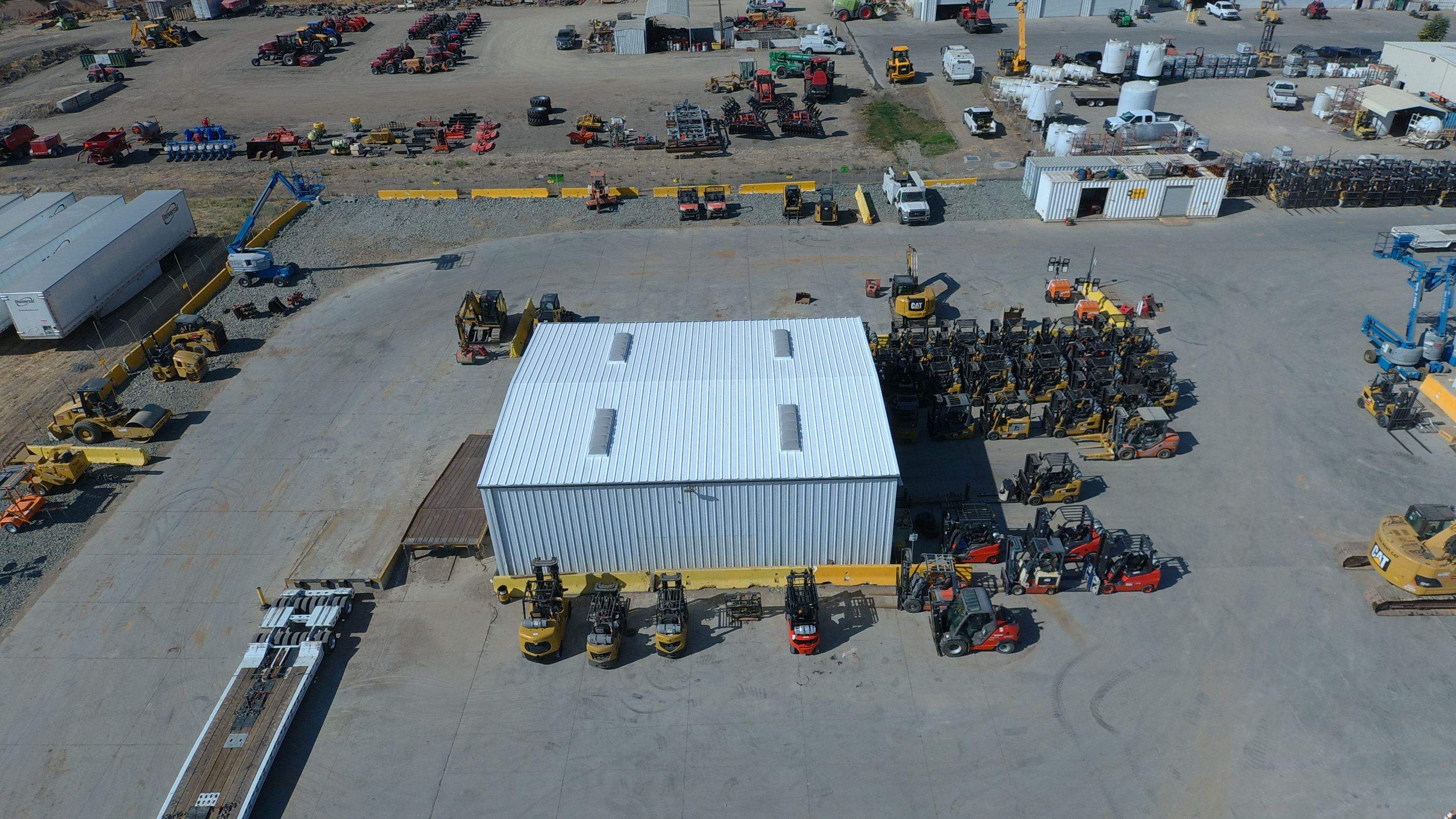 MR Roofing system using Conklin Benchmark/PUMA XL fabric and coating by Straight Edge Roofing Inc