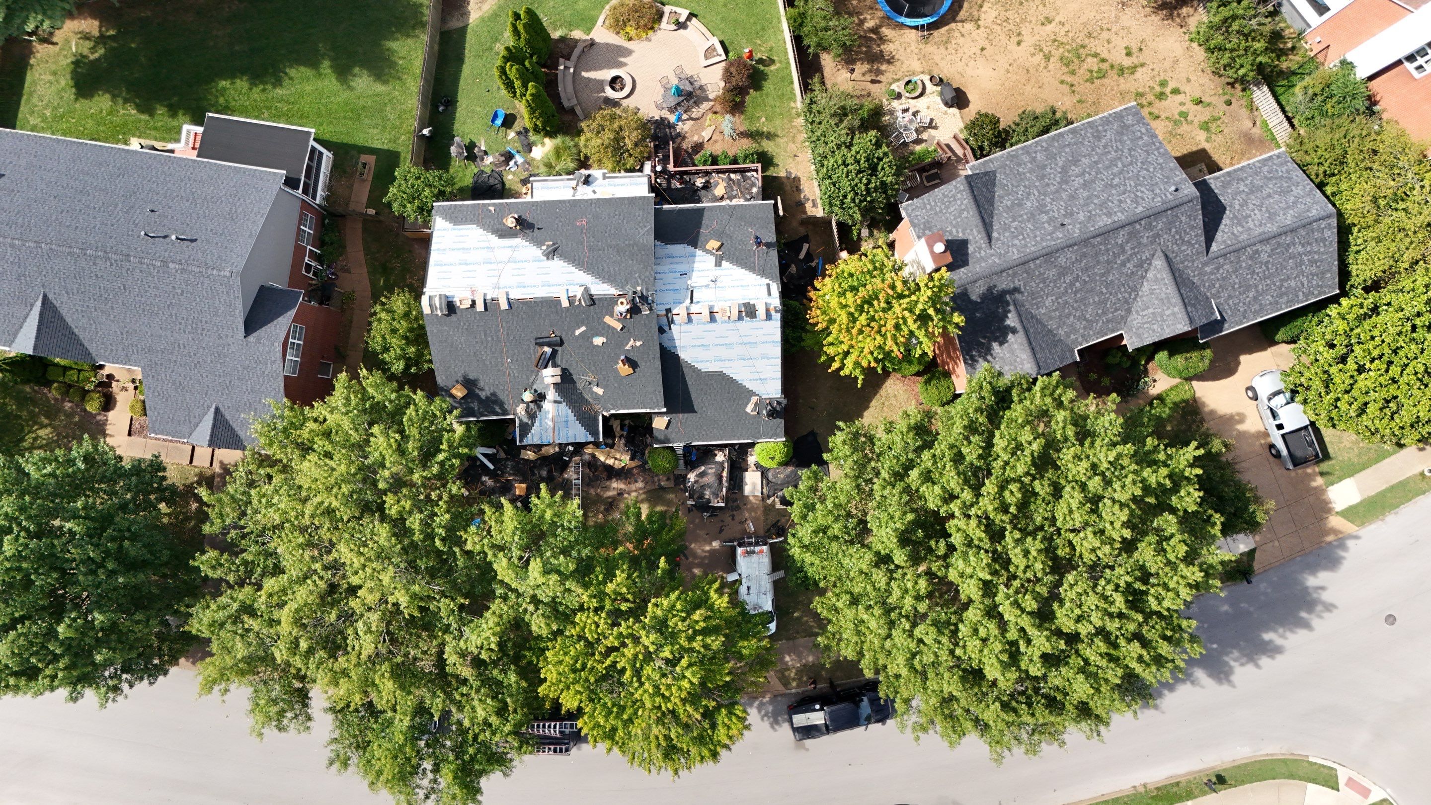 Charcoal Black Re-Roof by Royal House LLC