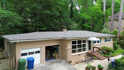 Atlanta, GA Roof Replacement GAF Timberline HDZ Weathered Wood