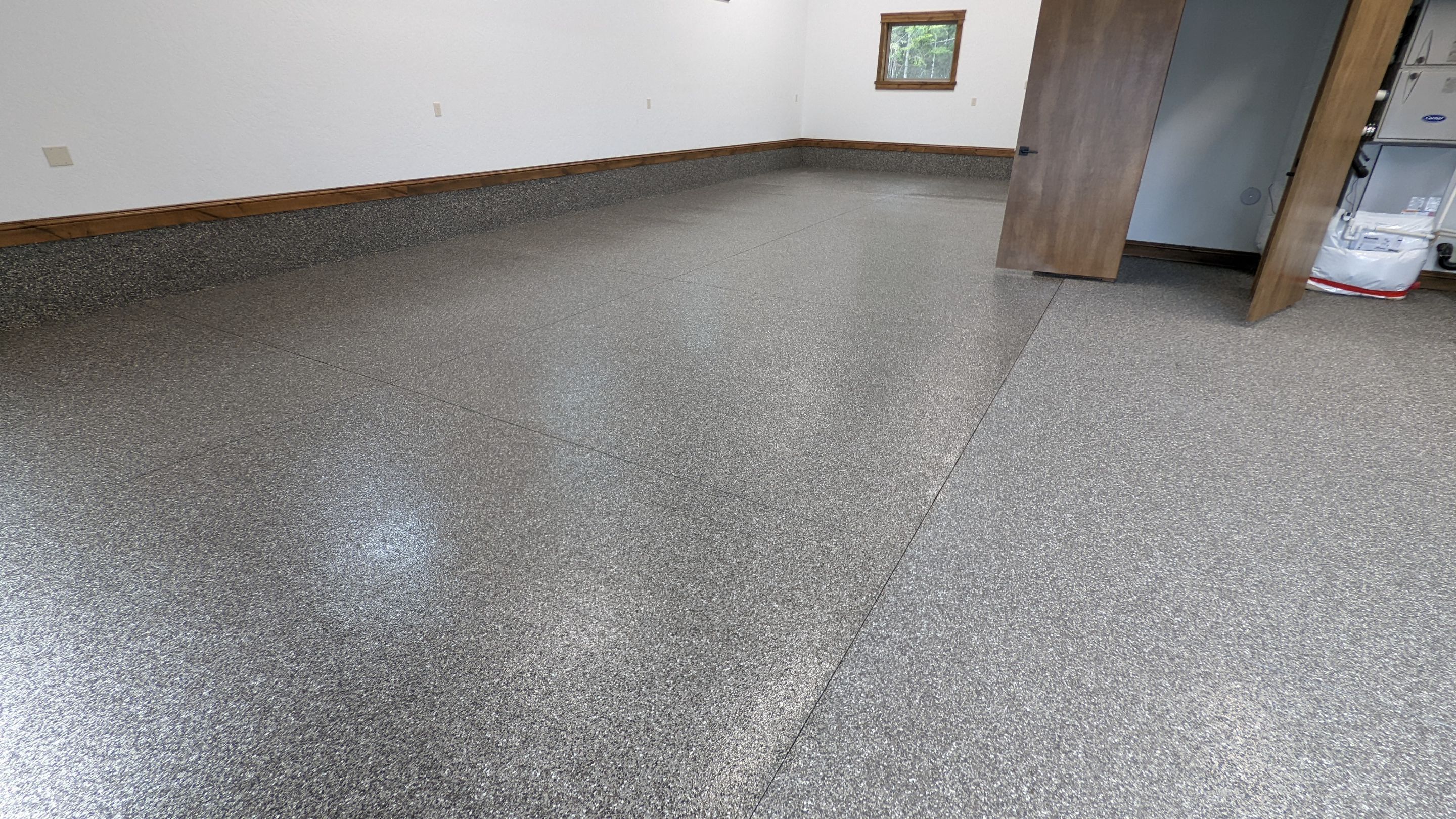 Garage Transformation using Silver Creek and the Penntek Evolution System by Croc Coatings, LLC
