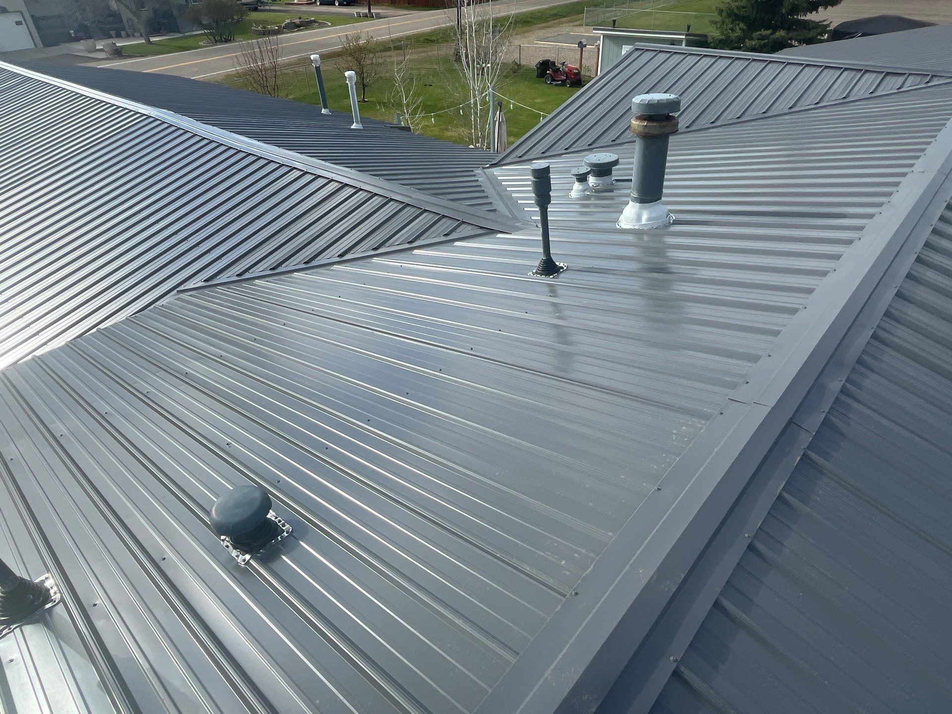 New Metal Roof in Chinook, MT by swagg construction