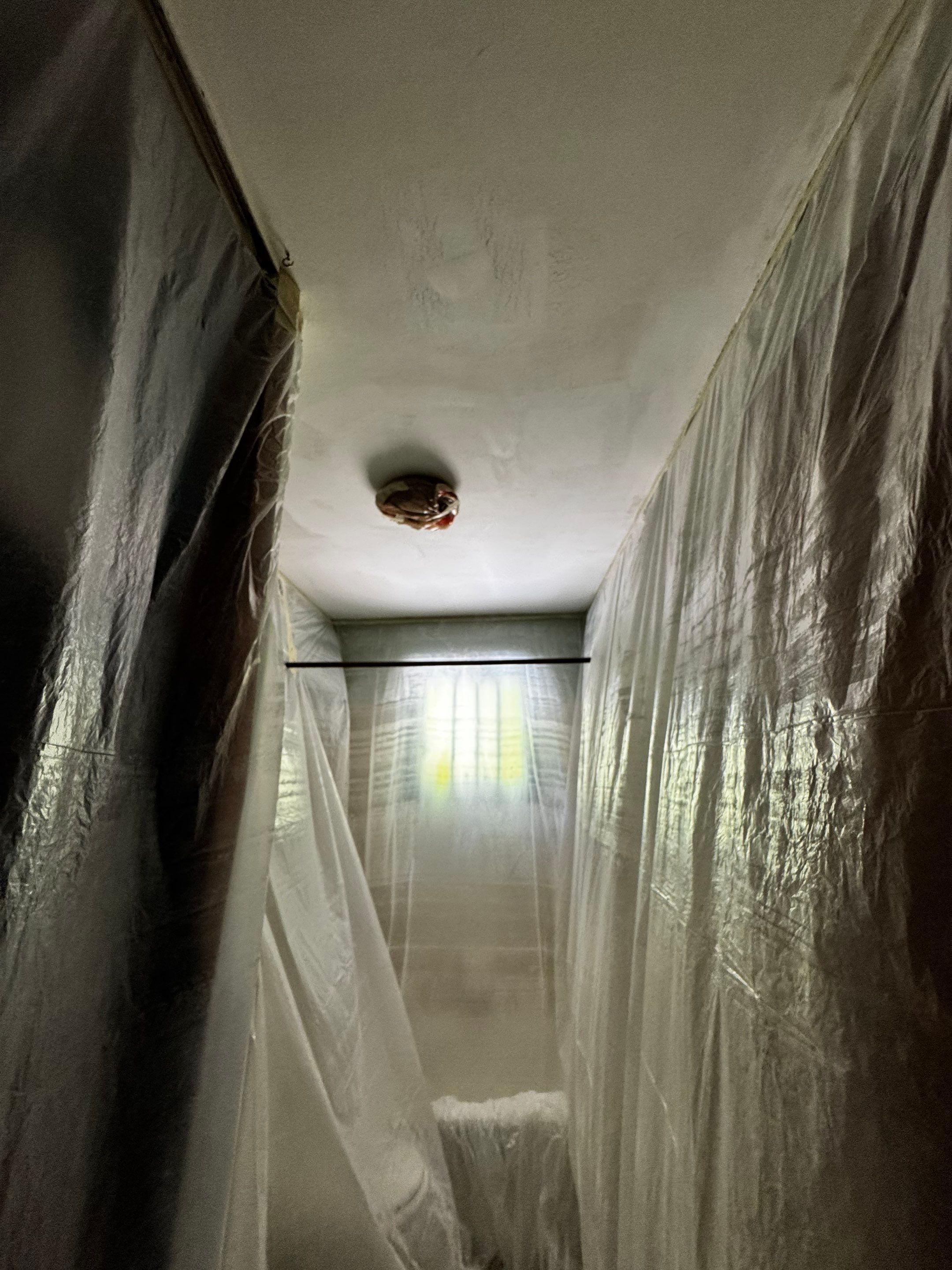 Townhome Ceiling Damage in Decatur, GA by PGP Surface Solutions, LLC