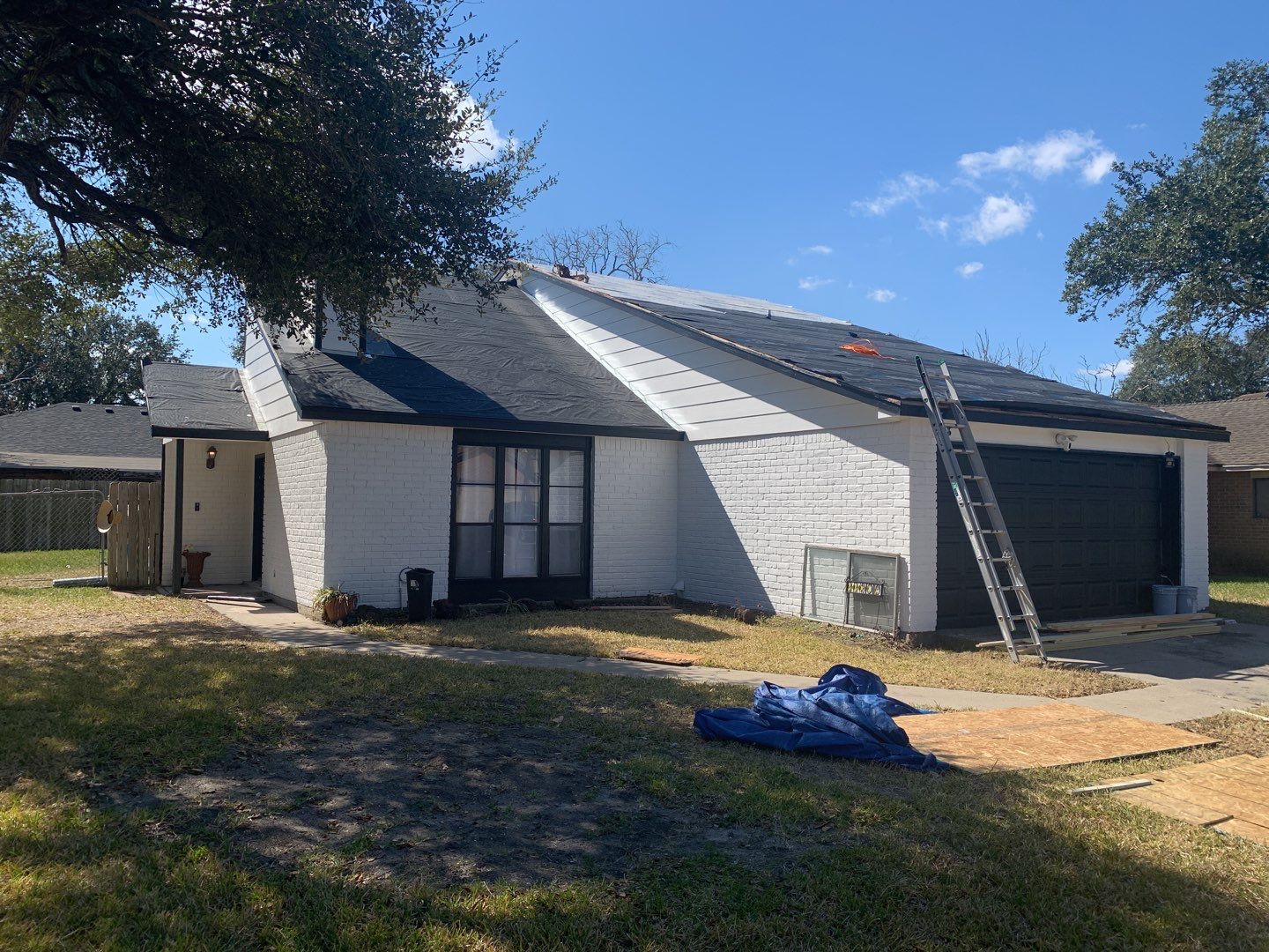 Exterior Transformation- Full Roof Replacment and James Hardie Siding Project by Galvan Roofing and Construction