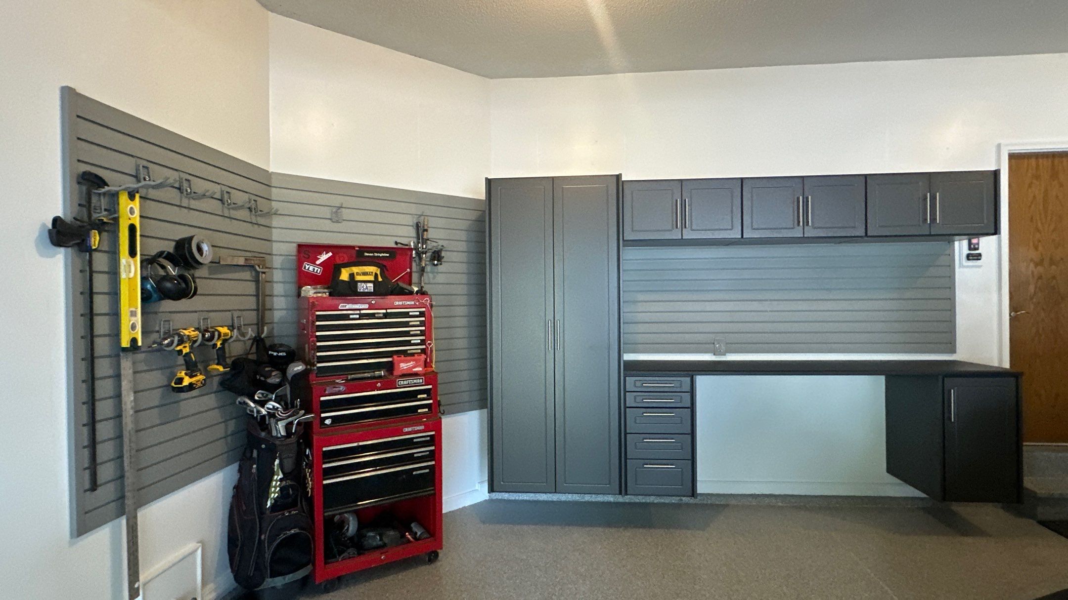 Steven S. upgraded his garage with amazing new cabinets by Banner Garage