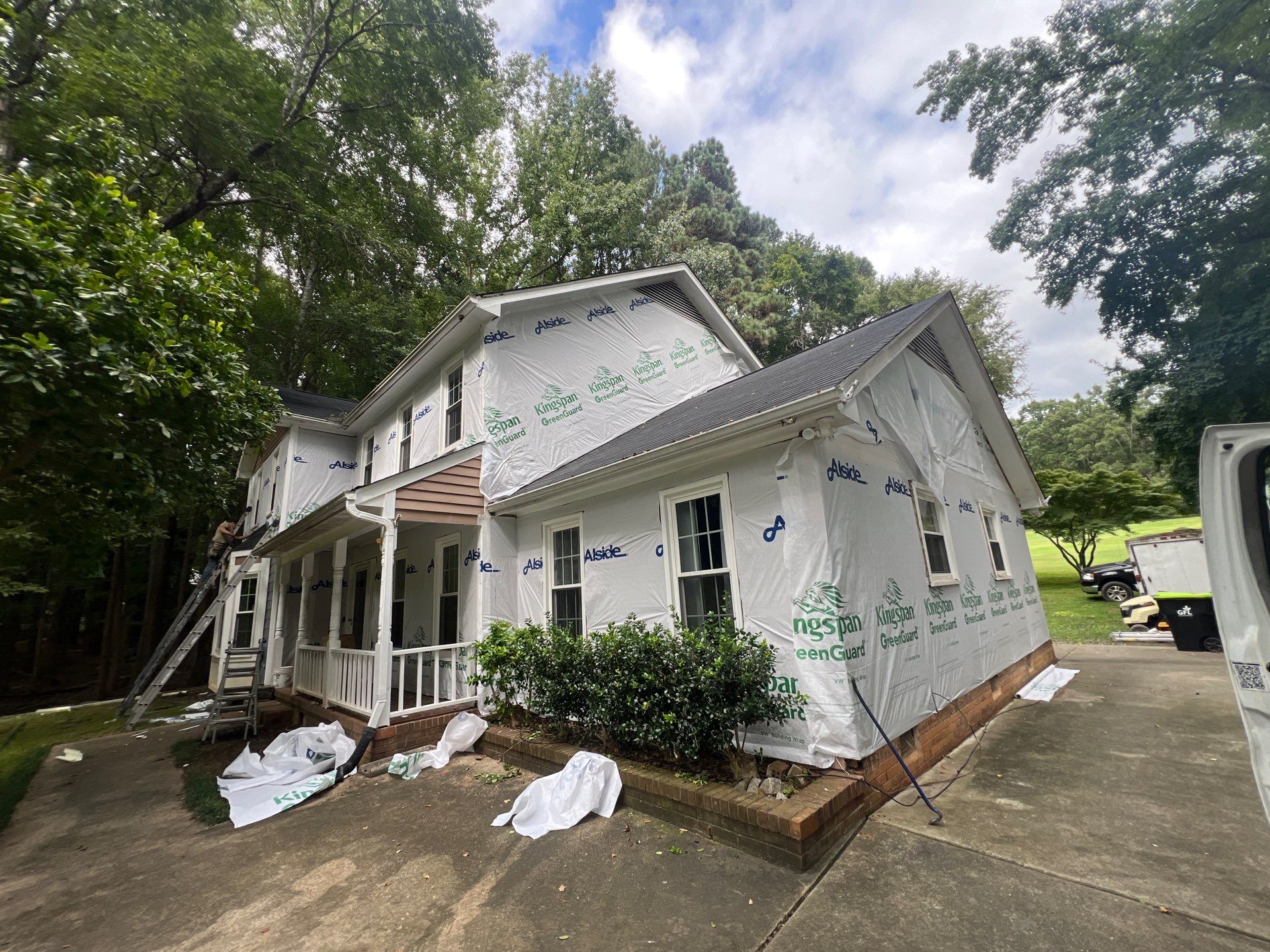 Full Siding Replacement and Rot Repair in Durham by The Remodeling Company
