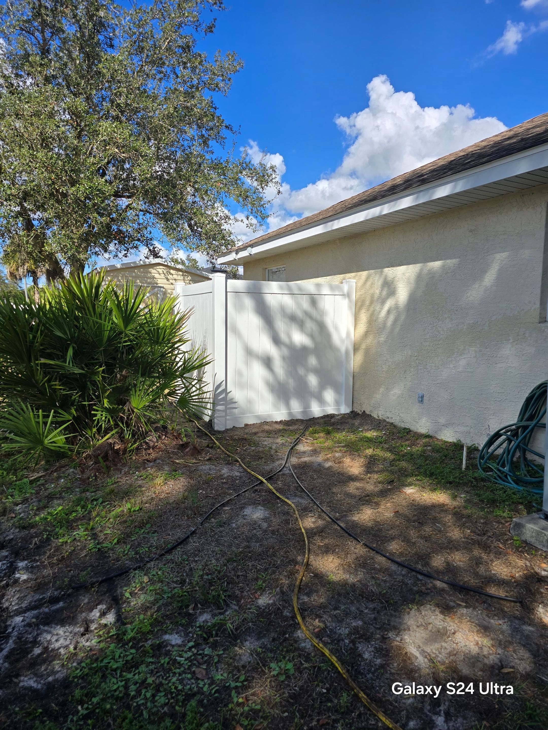 Vinyl Install in North Port by True Fence LLC