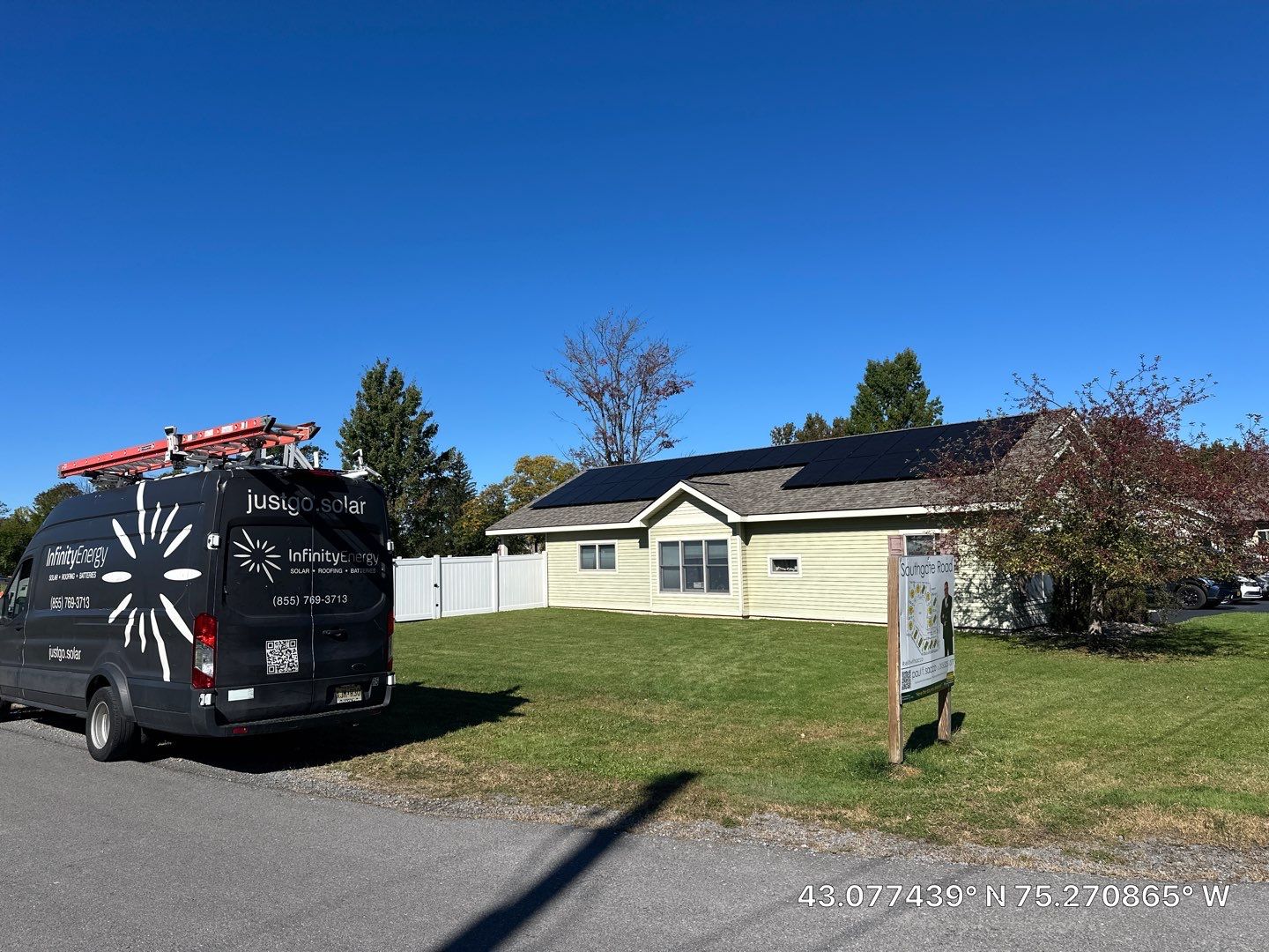 Solar Installation With SEG430 Panels by Infinity Solar Systems