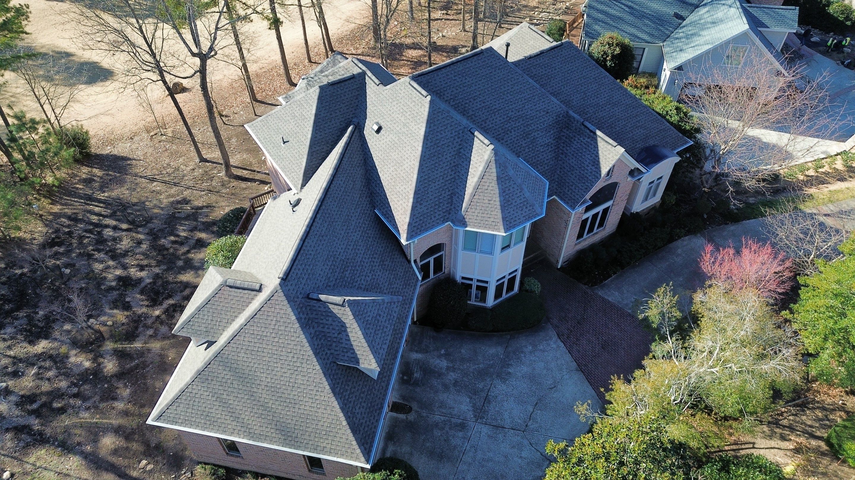 GAF HDZ Weathered Wood by Skybird Roofing