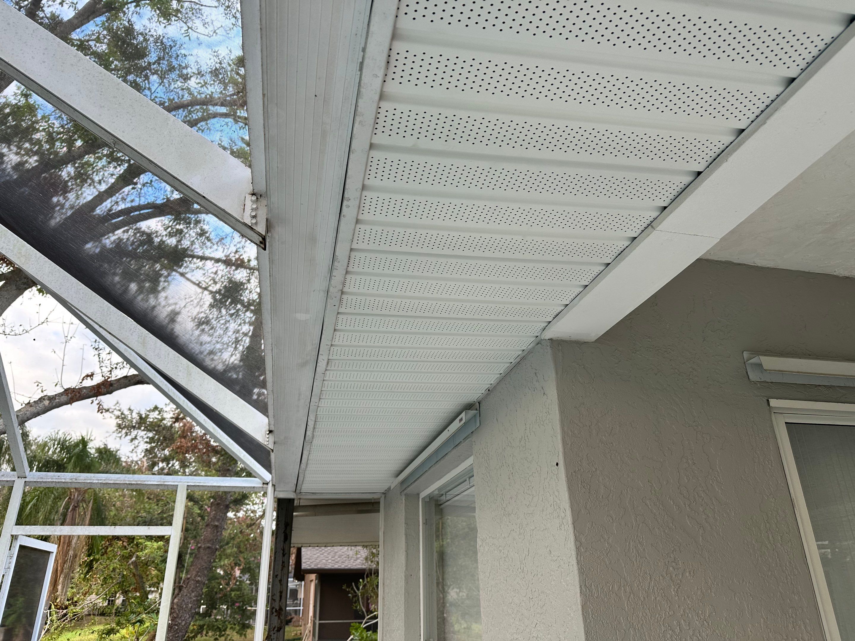Install Vinyl Soffit in Sarasota FL by Gutter Professors