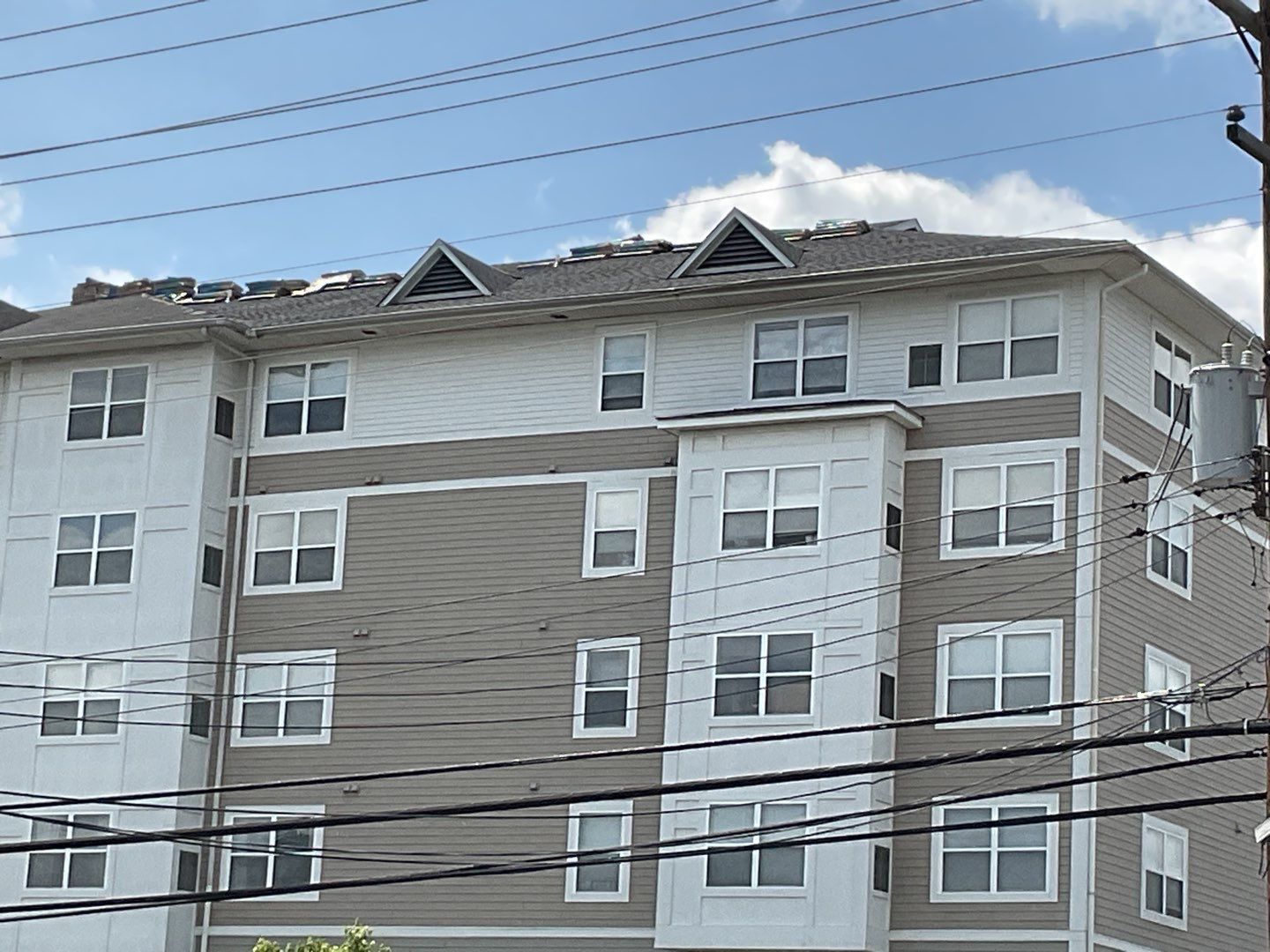 Multi-Family Commercial shingle roof by Alpha Design Services